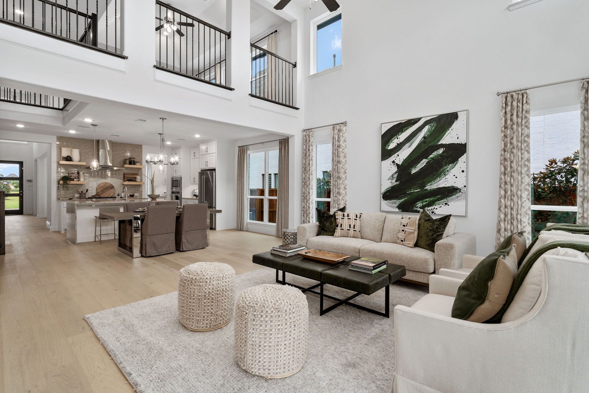 Plan 1138 Kitchen/Living Room Representative Photo