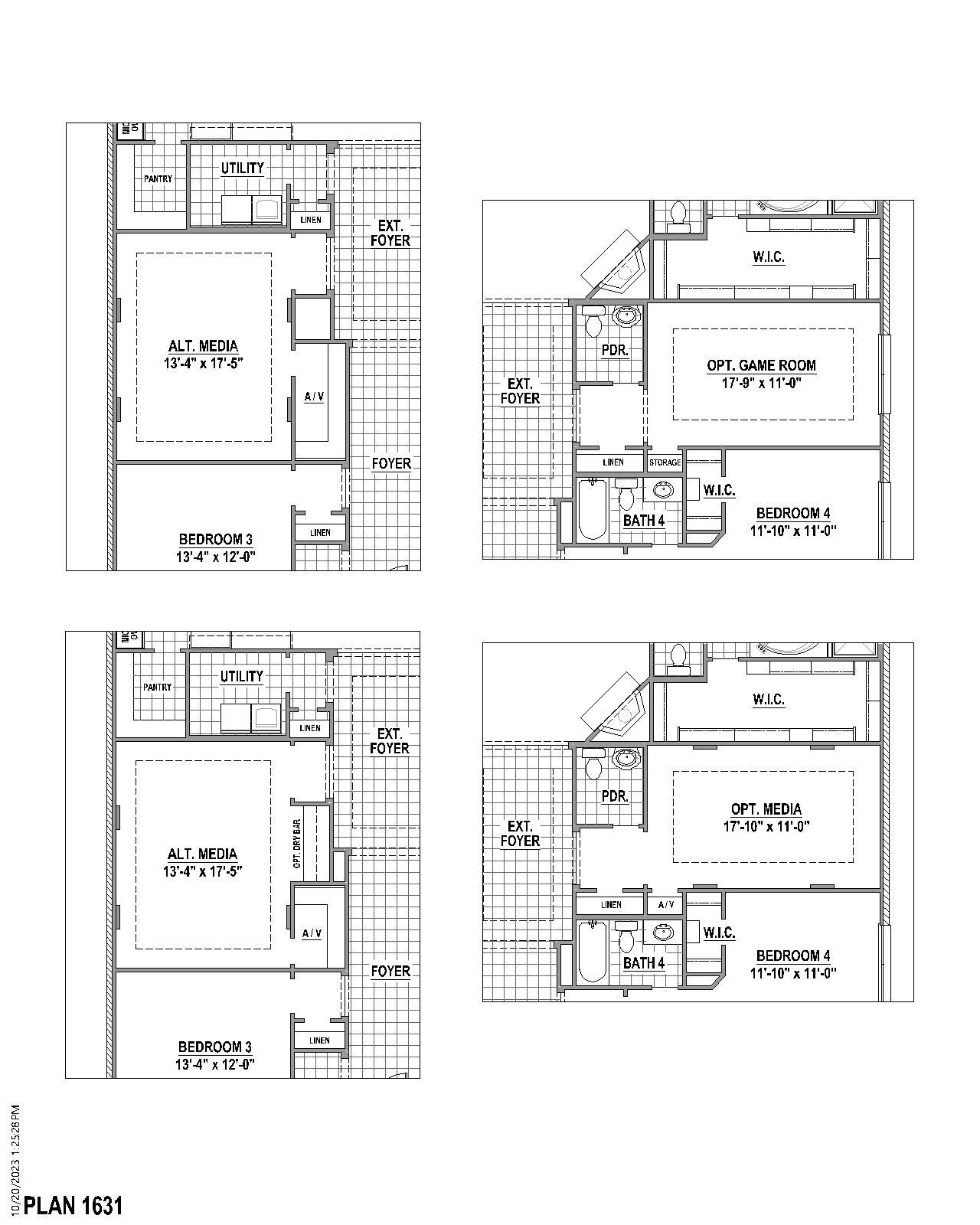 Plan 1631 Options