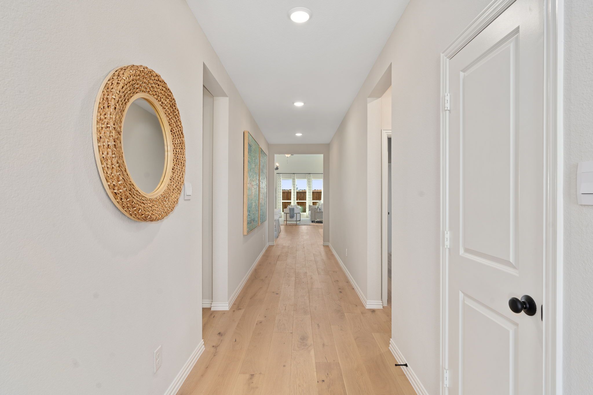 Plan 1534 Hallway Representative Photo by American Legend Homes