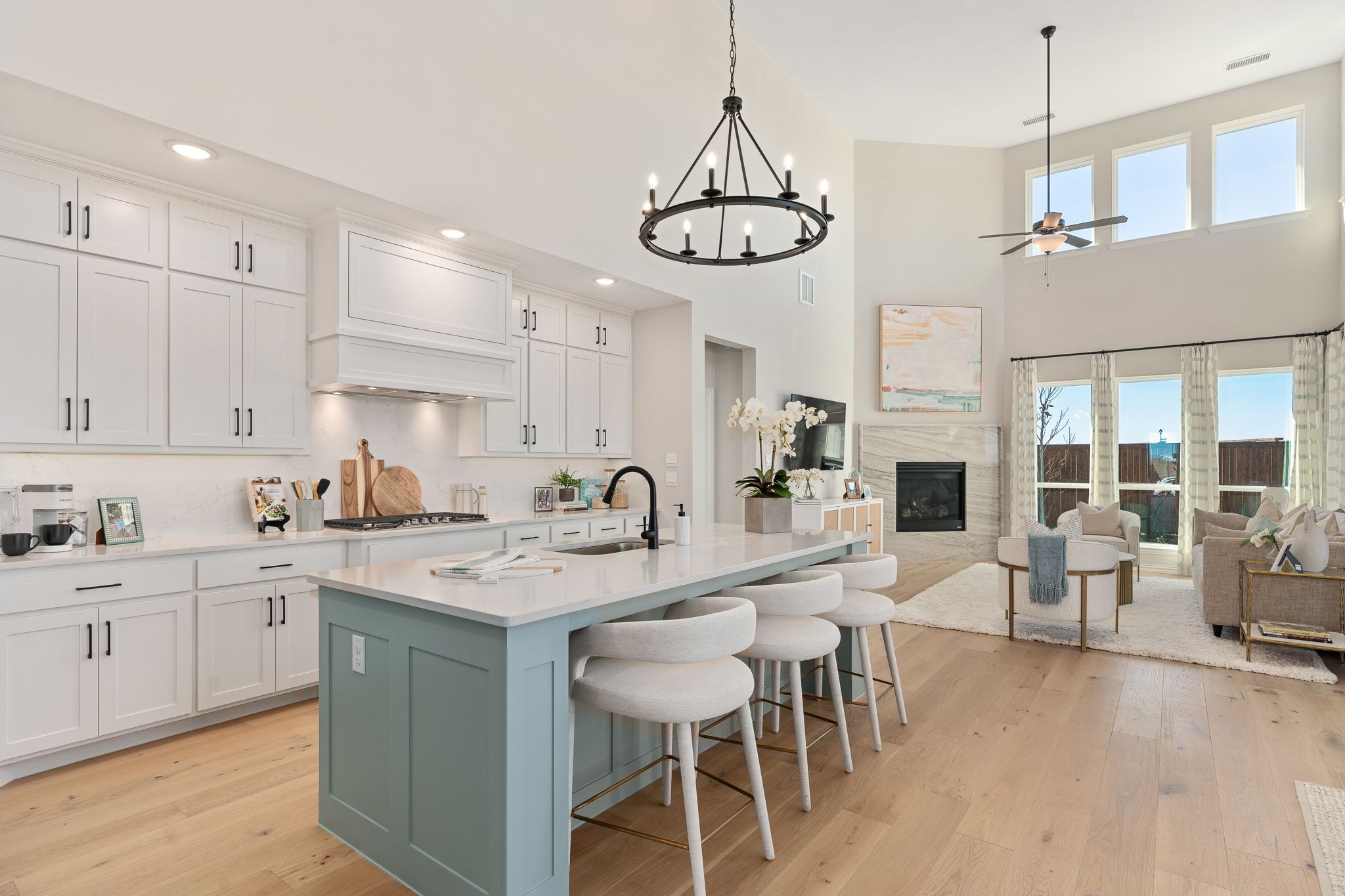 Plan 1534 Kitchen Representative Photo by American Legend Homes