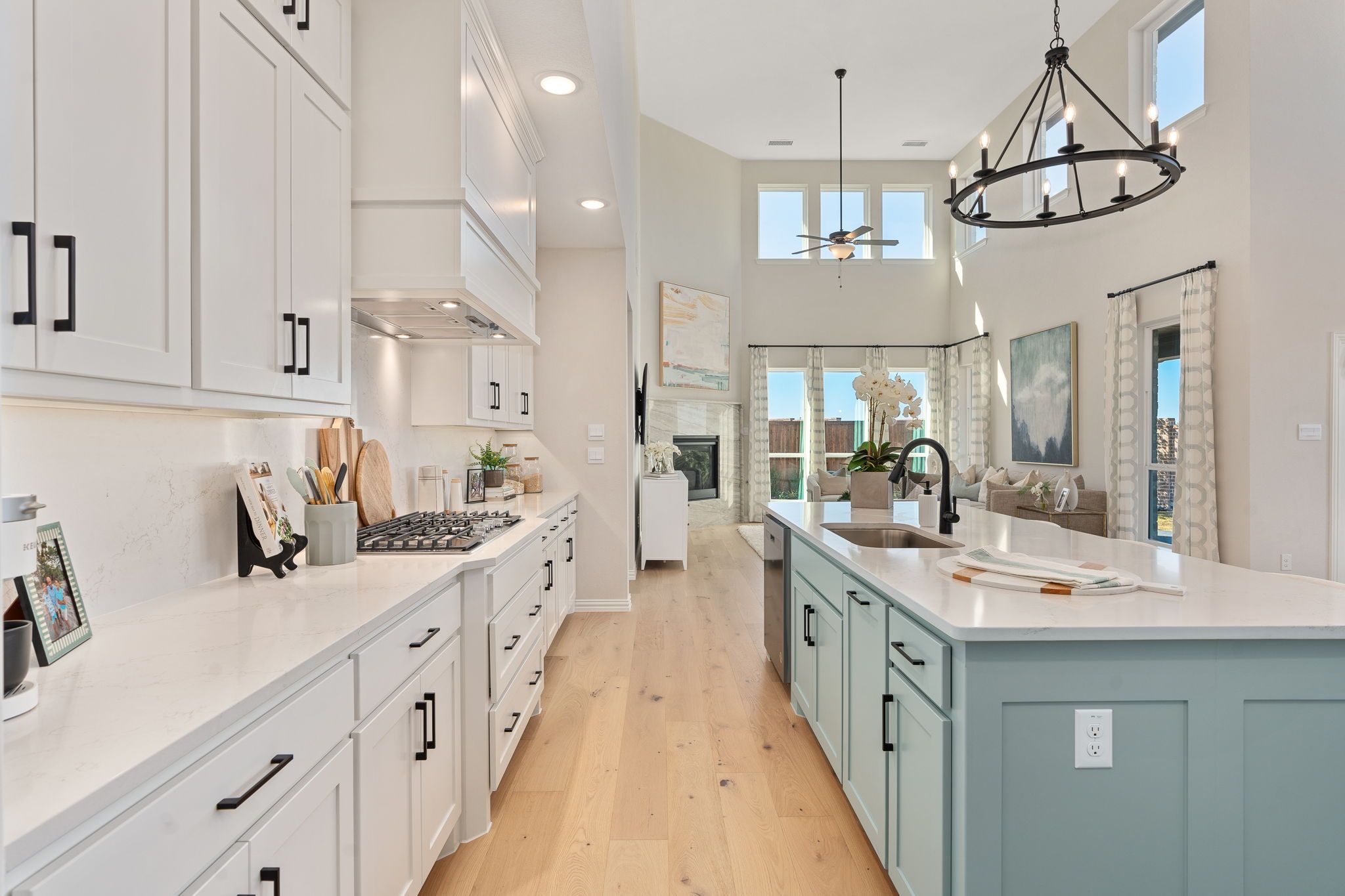 Plan 1534 Kitchen Representative Photo by American Legend Homes