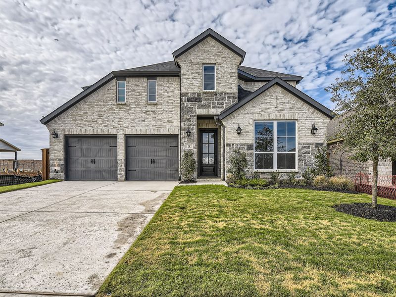 Plan 1534 by American Legend Homes in Fort Worth TX