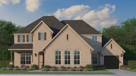 Plan 858 by American Legend Homes in Fort Worth TX