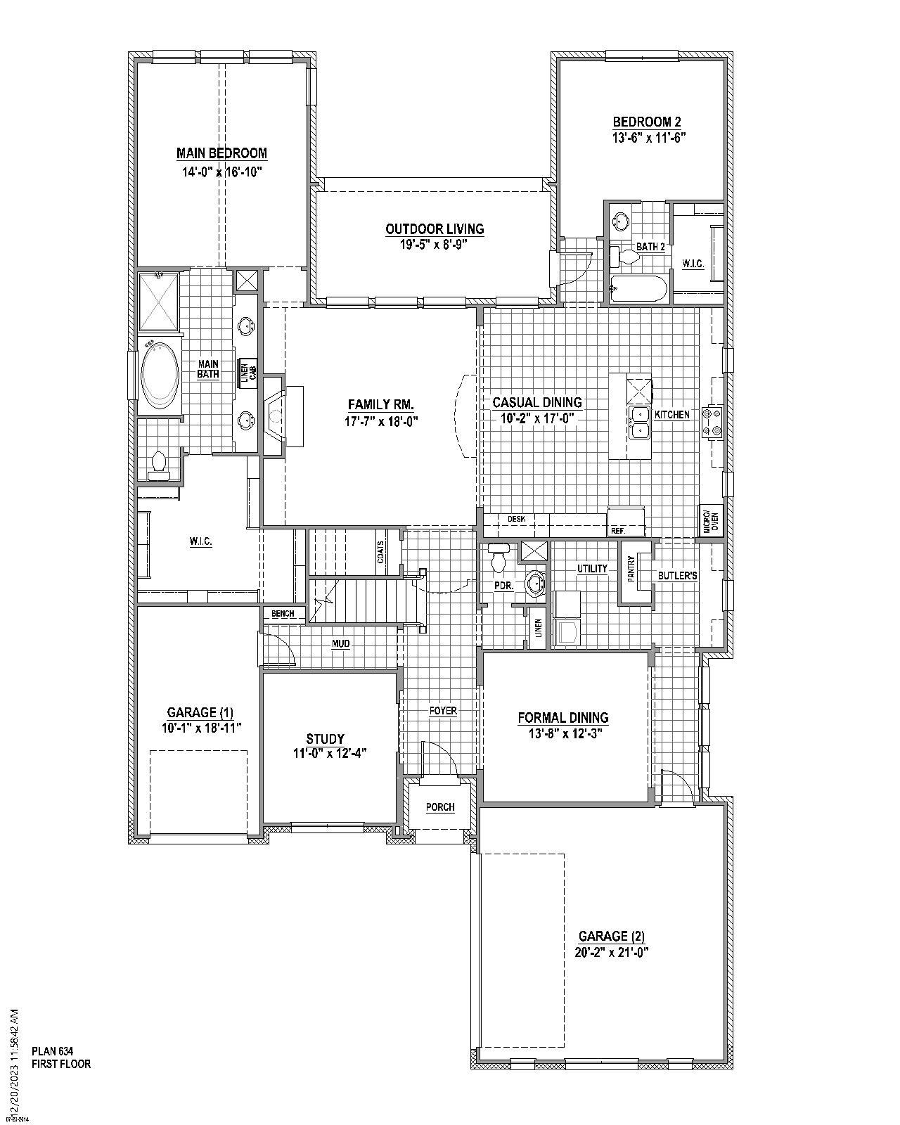 Plan 634 1st Floor