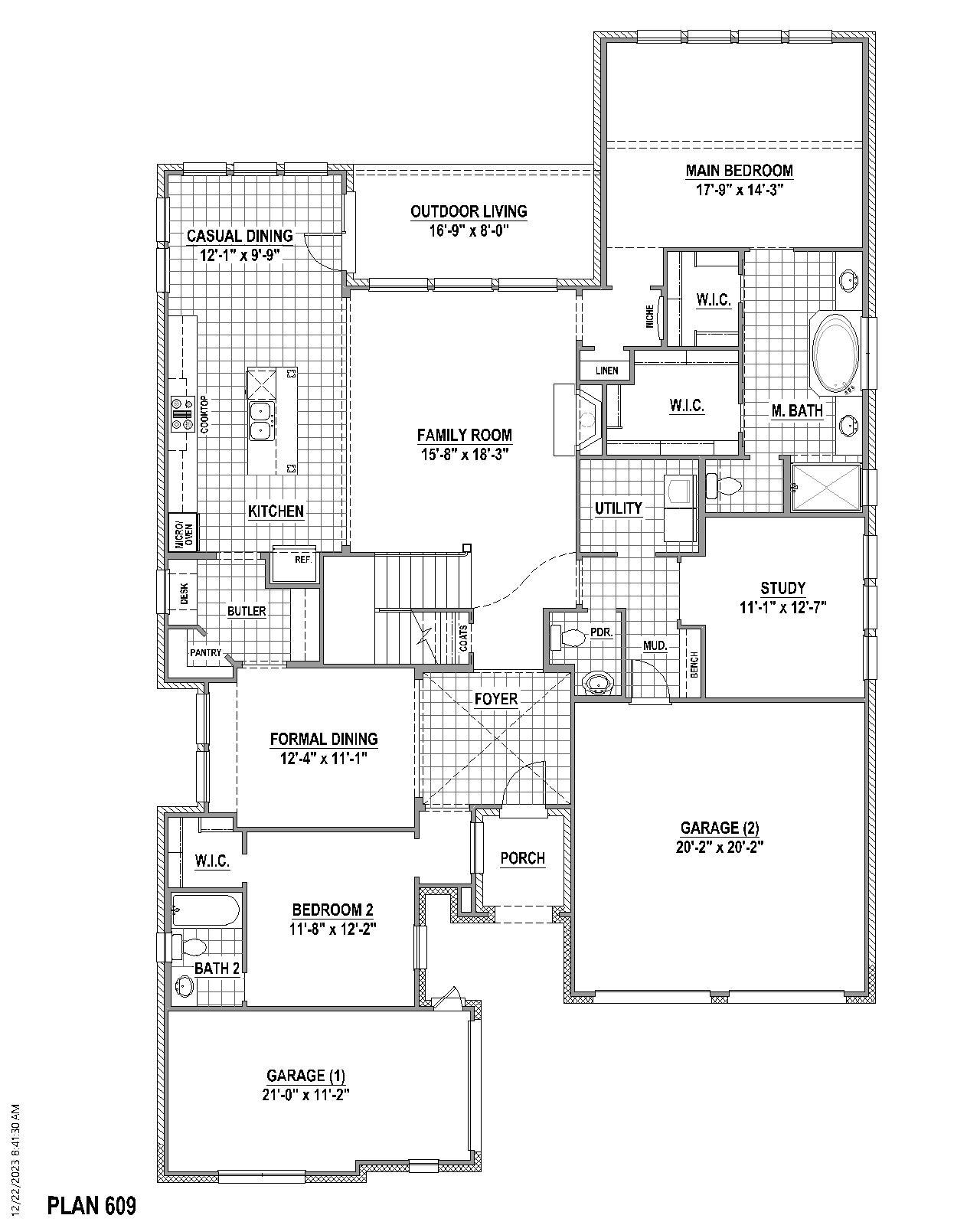 Plan 609 1st Floor