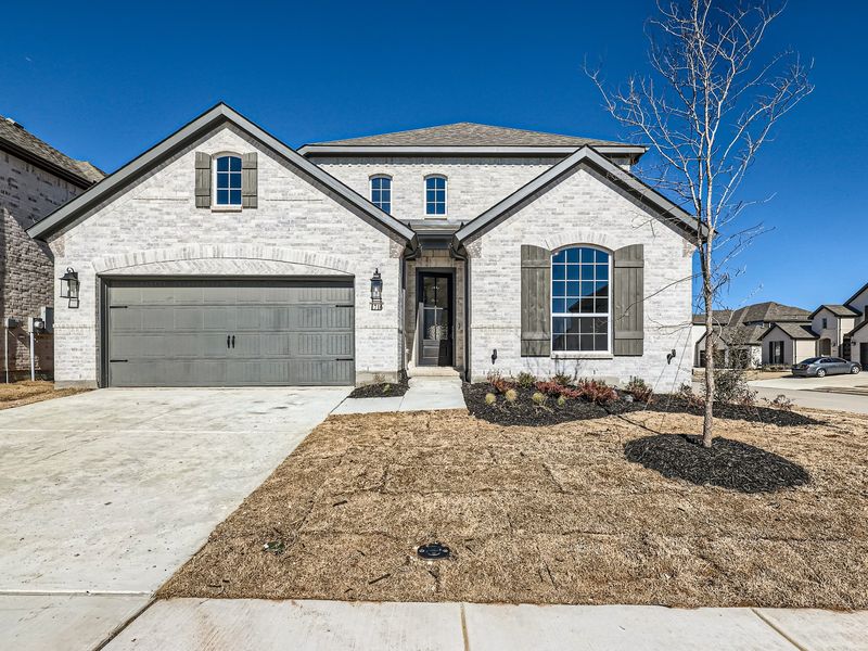 1716 White Snowberry by American Legend Homes in Dallas TX