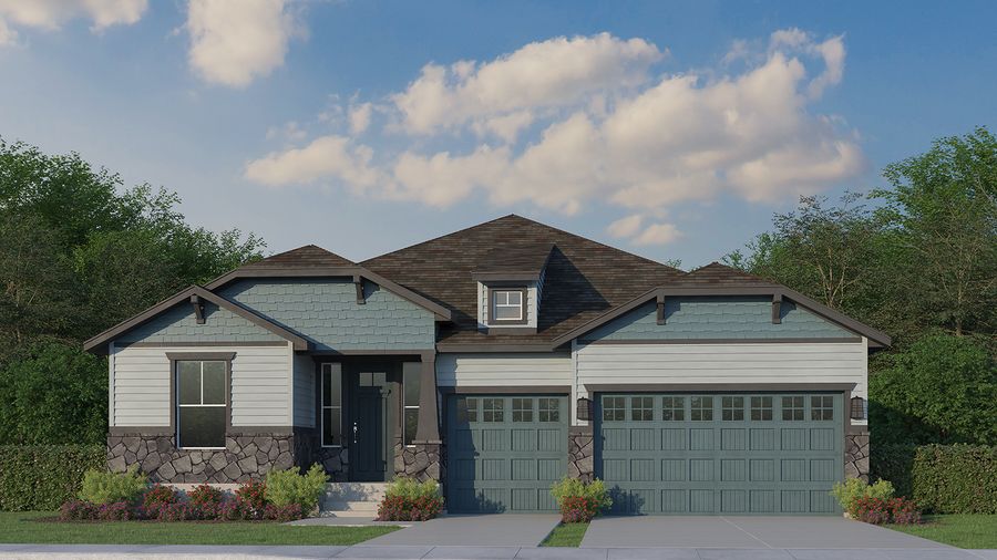 Plan C555 floor plan