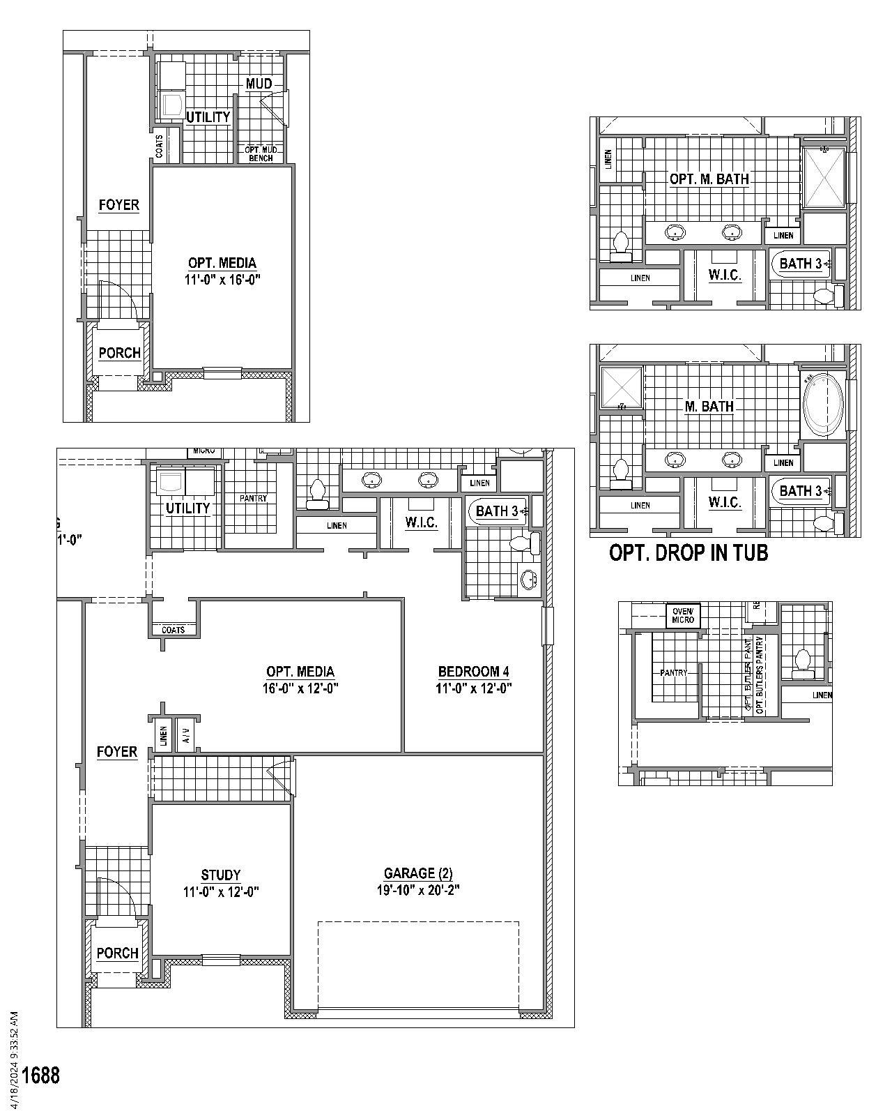 Plan 1688 Options 1