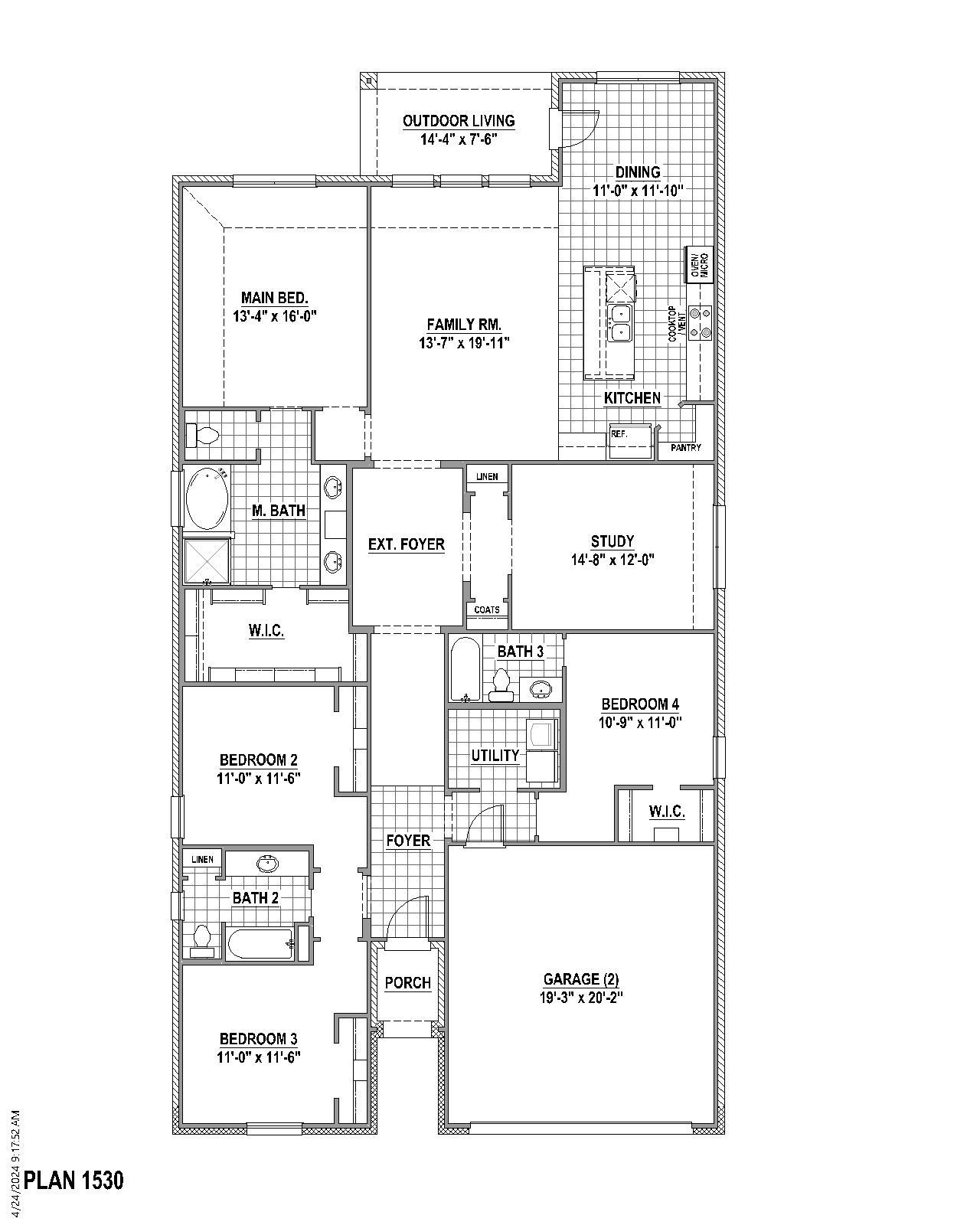 Plan 1530 1st Floor