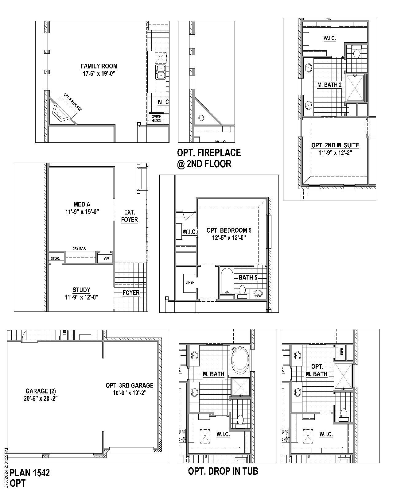 Plan 1542 Options