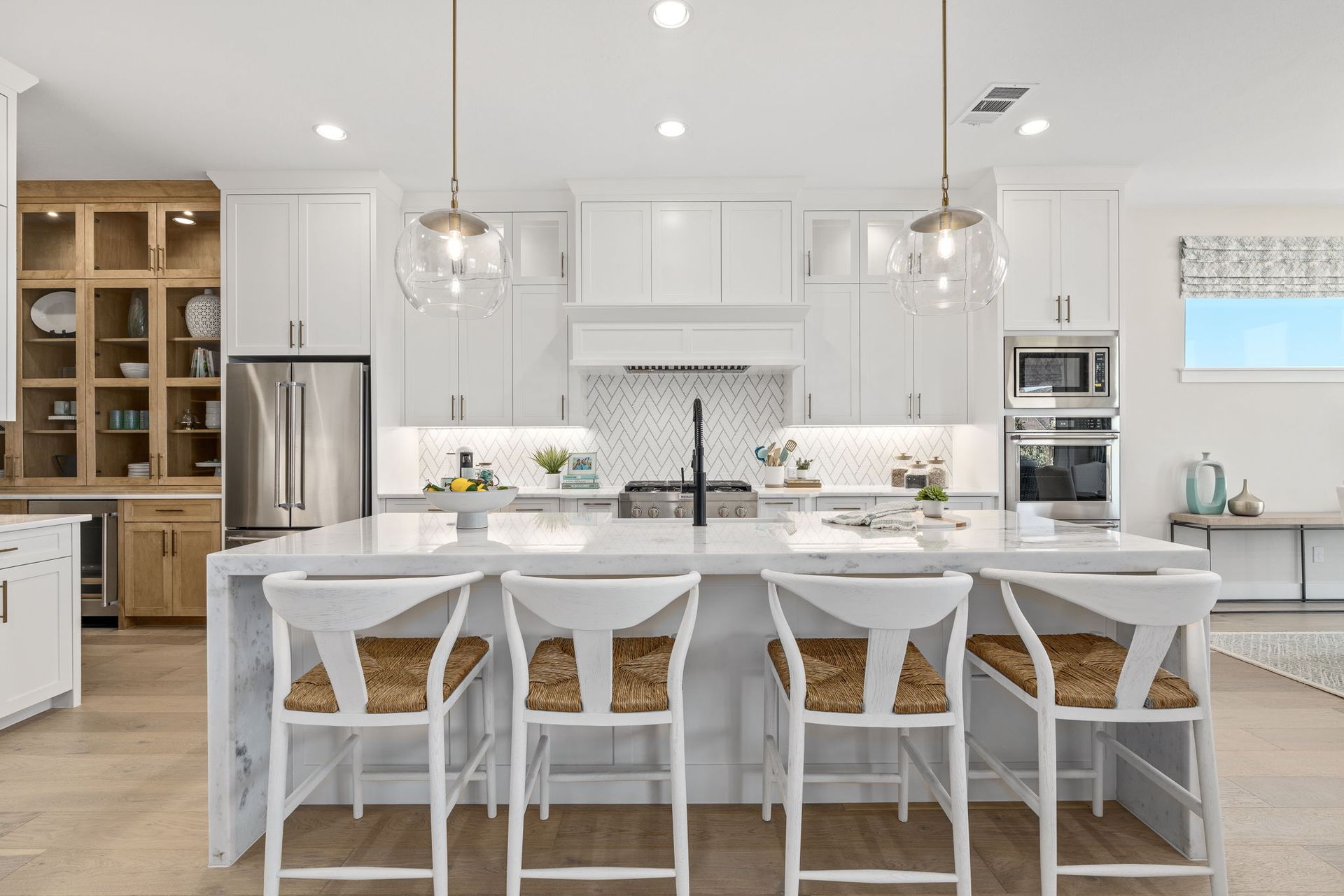 Plan 1640 Kitchen Representative Photo by American Legend Homes