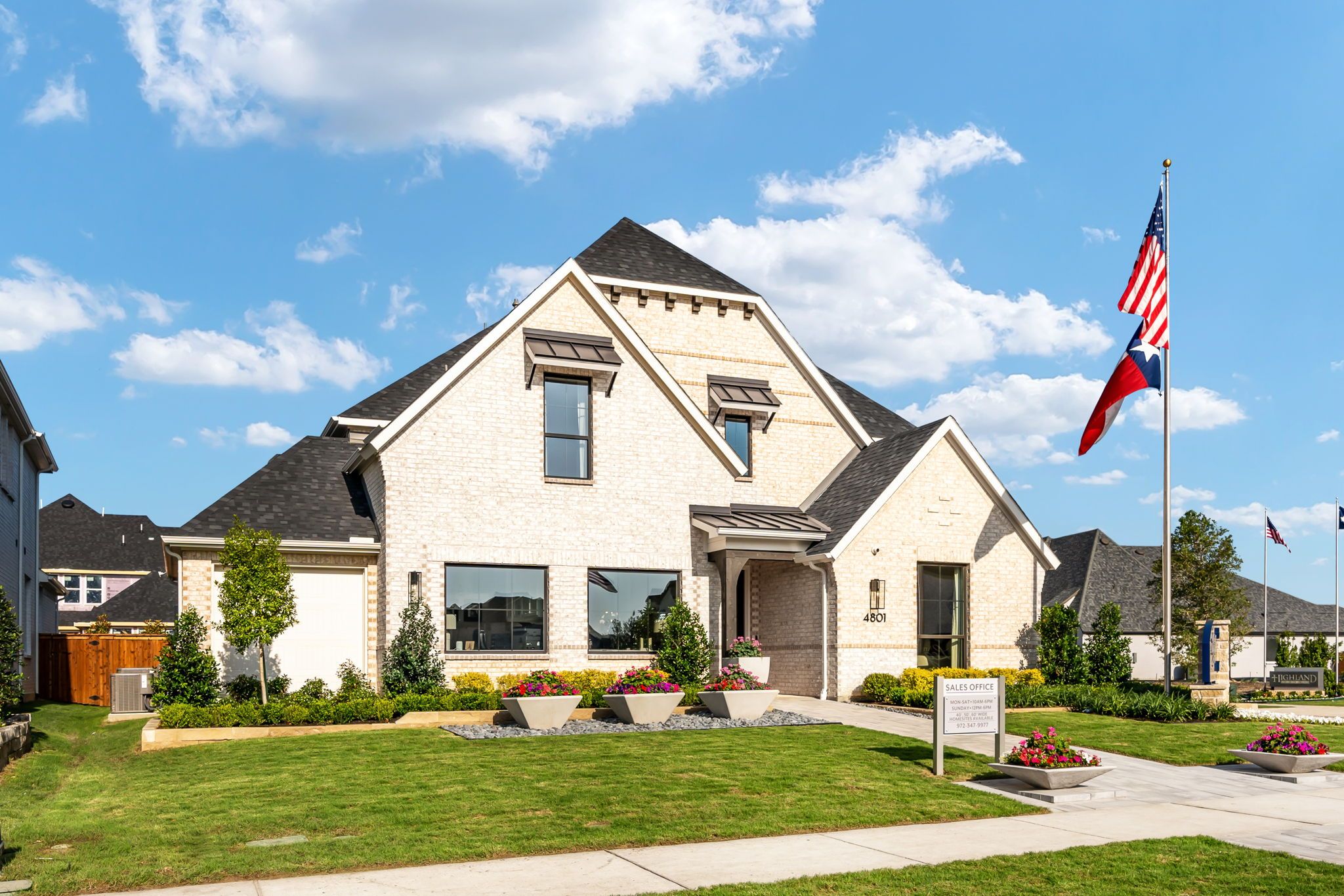 Plan 1146 Front Elevation - Mosaic 50s Model - Photo by American Legend Homes