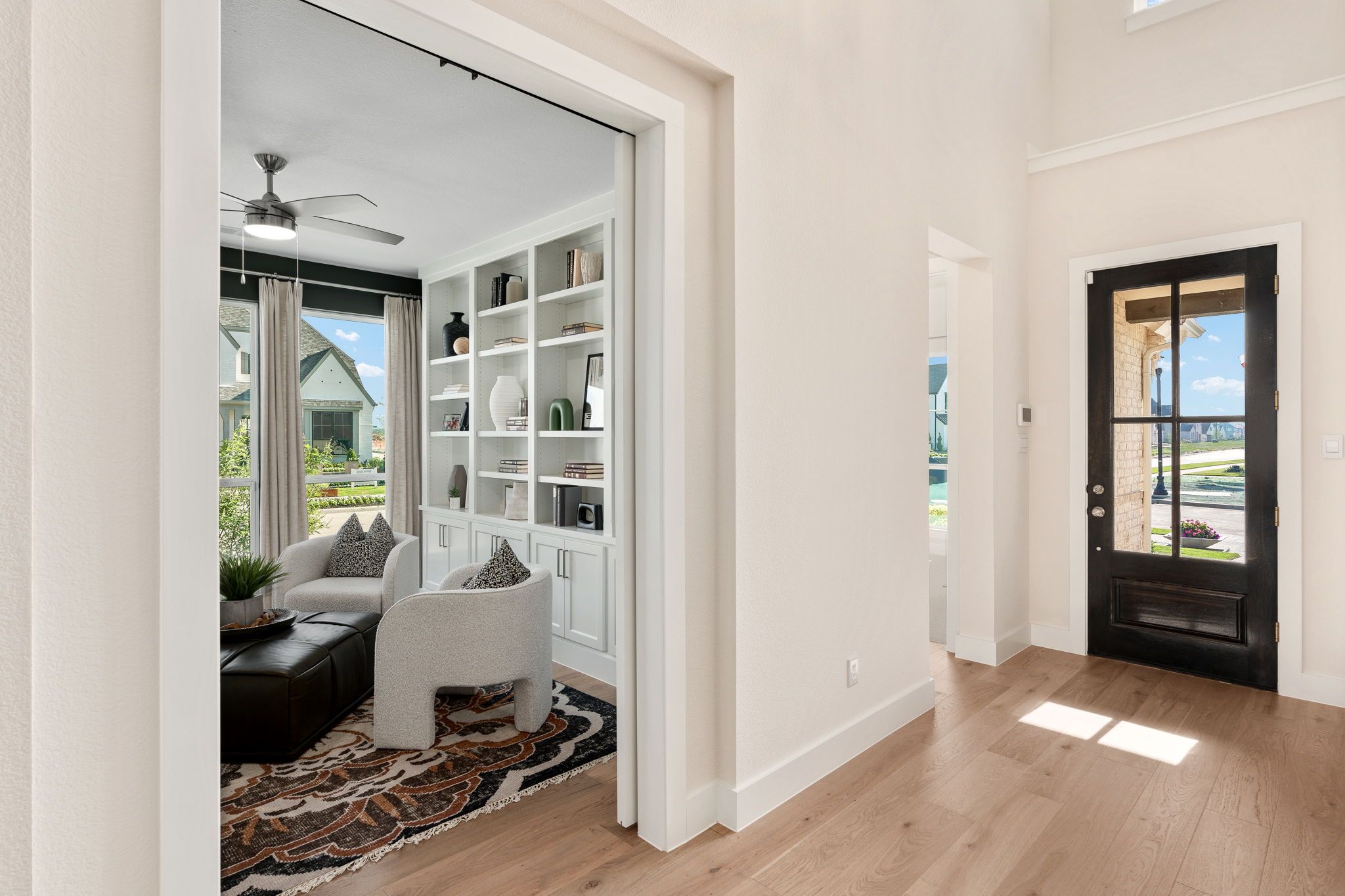 Plan 1146 Entry - Mosaic 50s Model - Photo by American Legend Homes