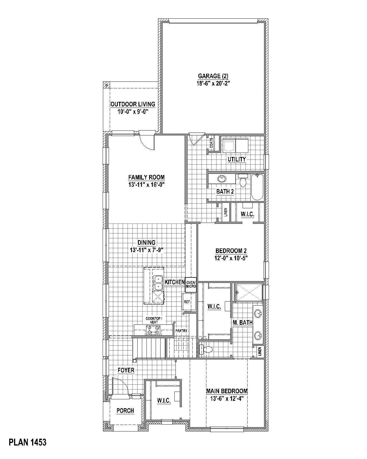 Plan 1453 1st Floor