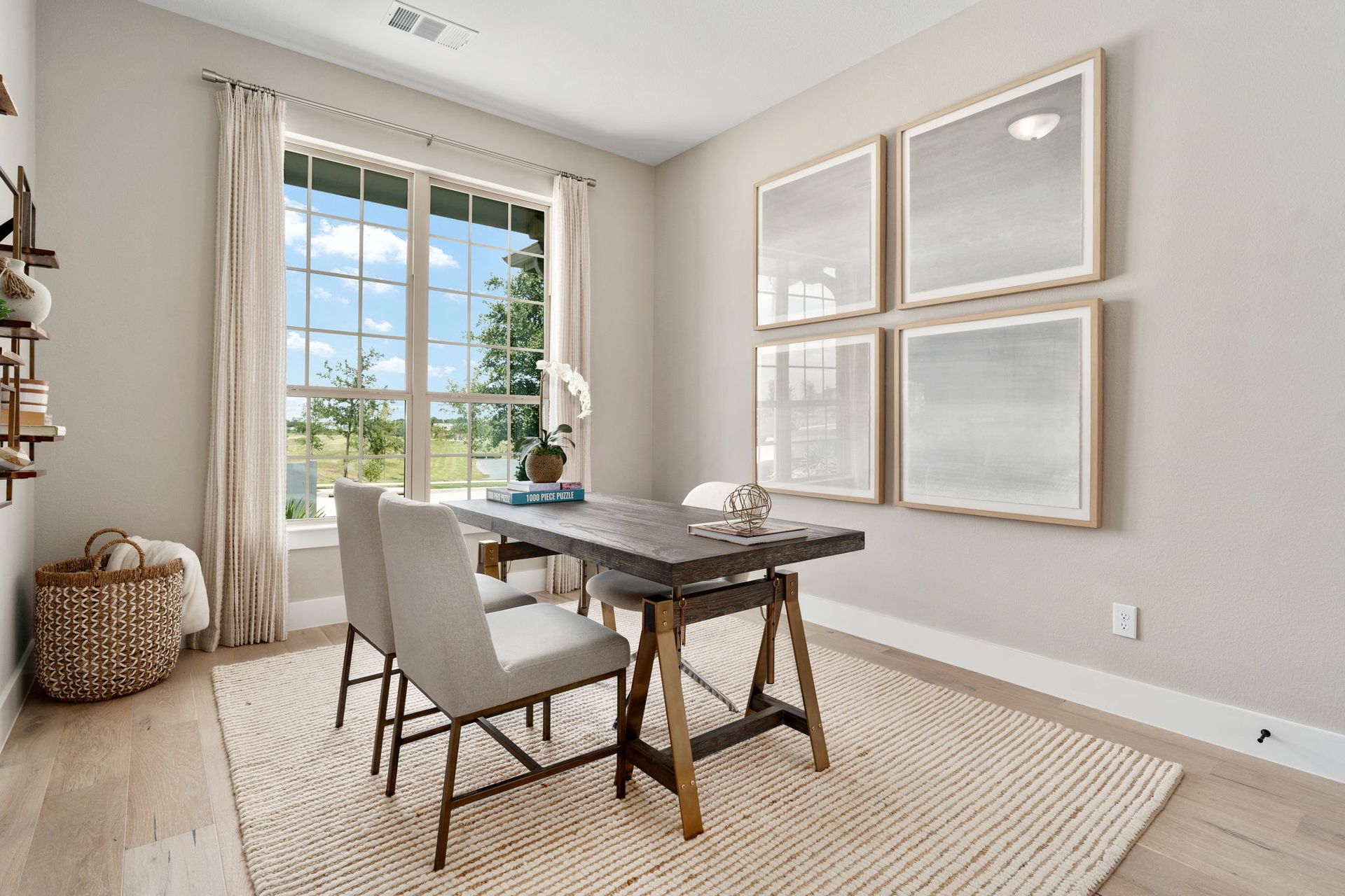 Plan 1685 Home Office Representative Photo by American Legend Homes