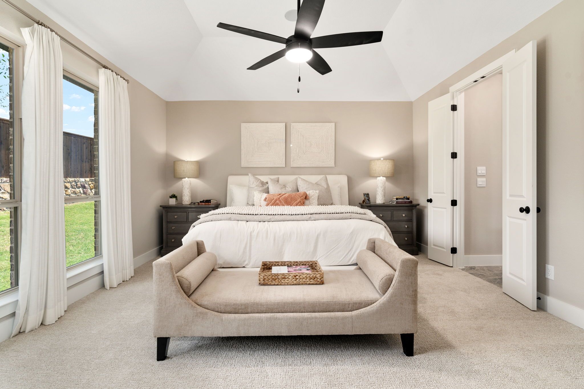 Plan 1685 Main Bedroom Representative Photo by American Legend Homes