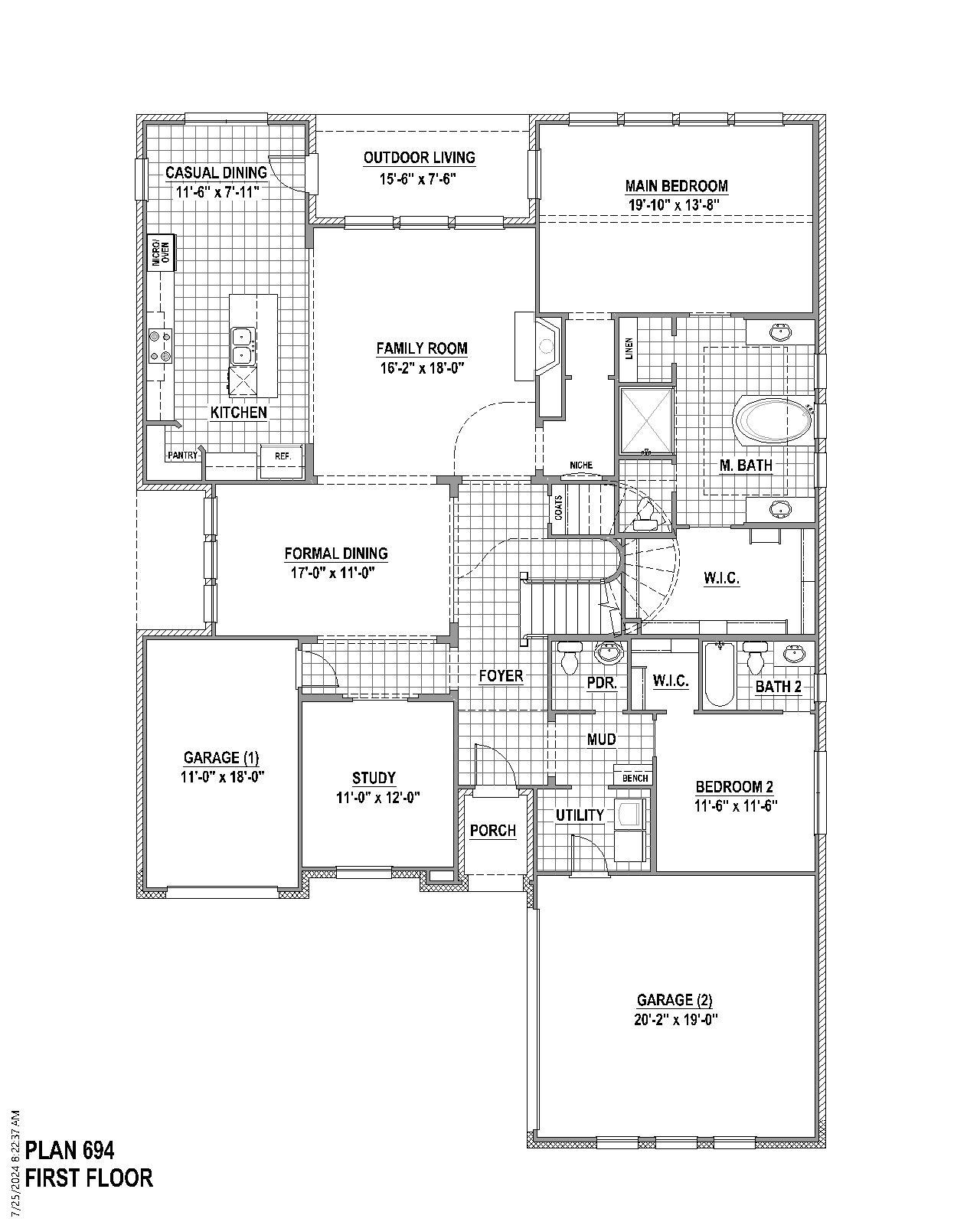 Plan 694 1st Floor