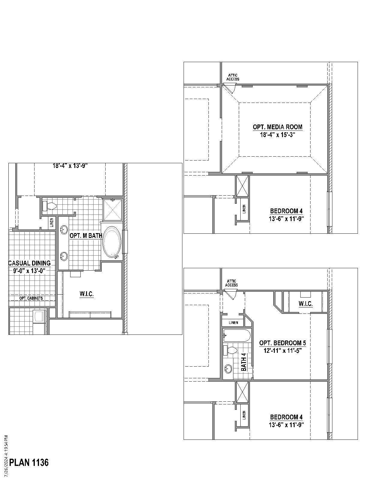 Plan 1136 Options