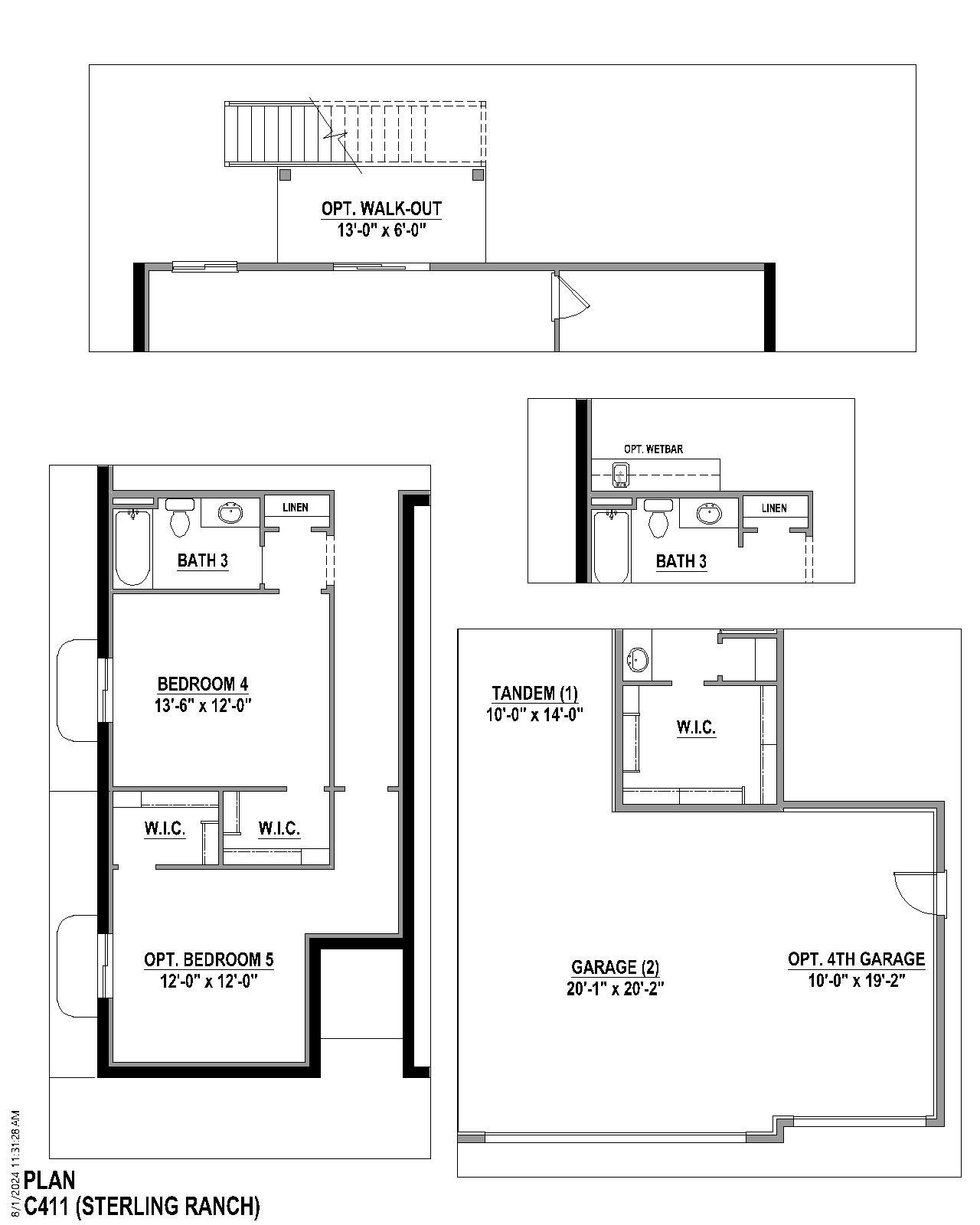 Plan C411 Options 1 (SR)