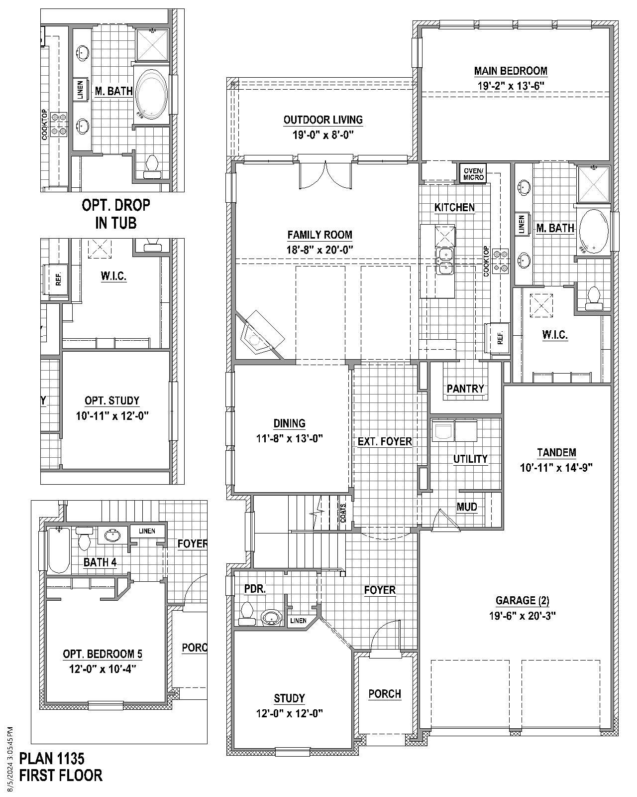 Plan 1135 1st Floor