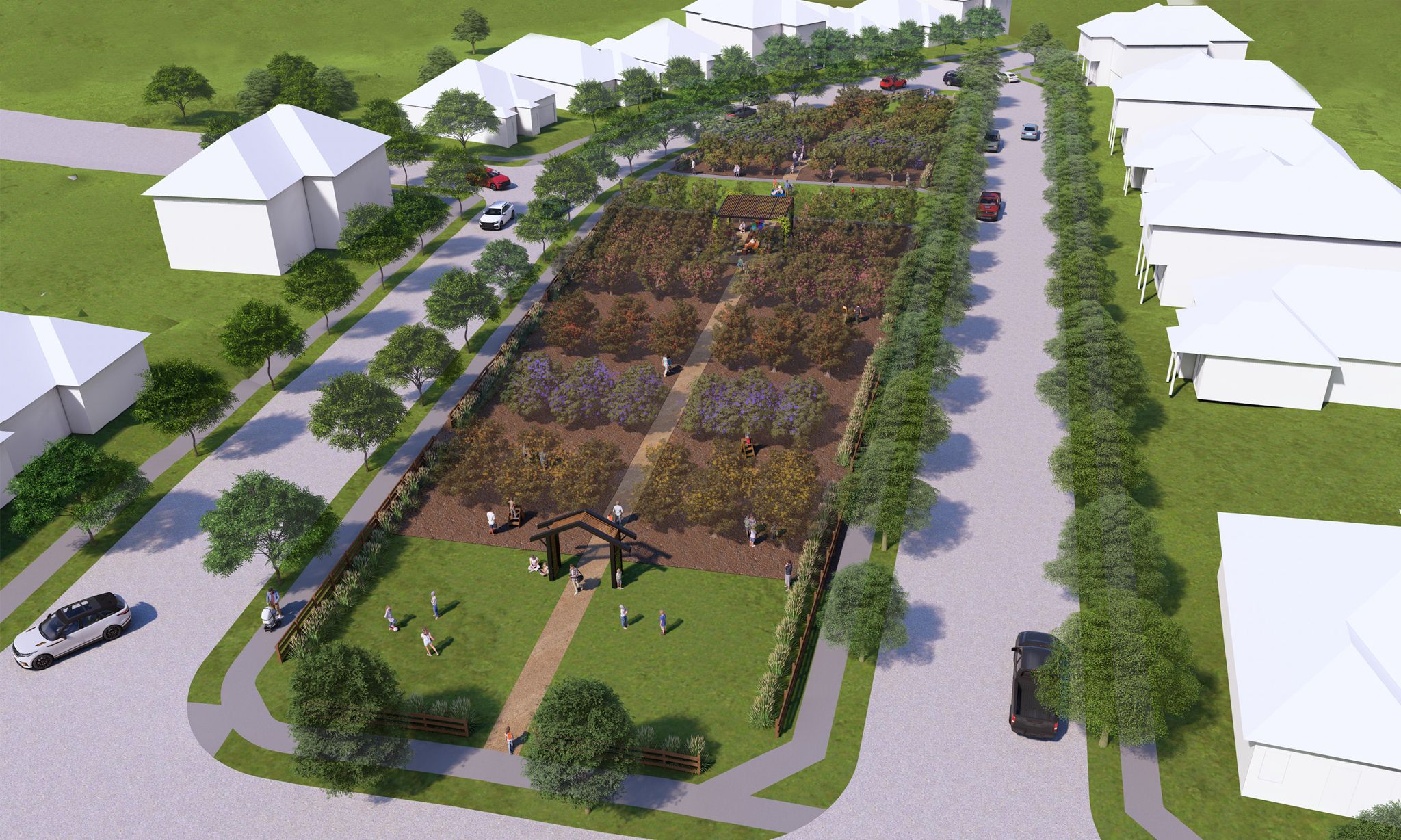 Treeline the grove park rendering