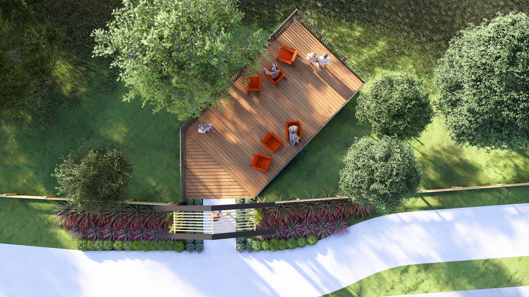 Treeline the lookout park rendering