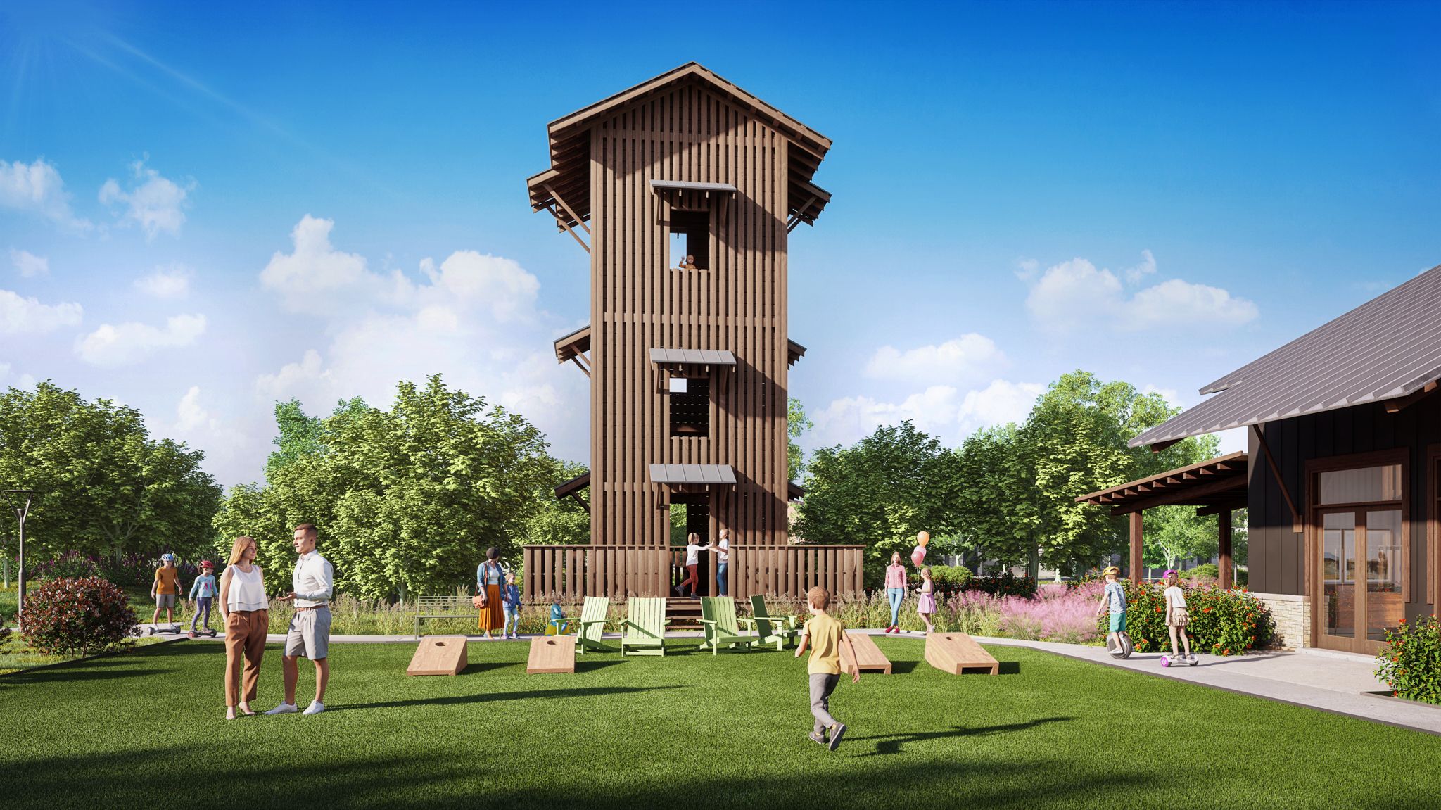 Treeline the treehouse rendering