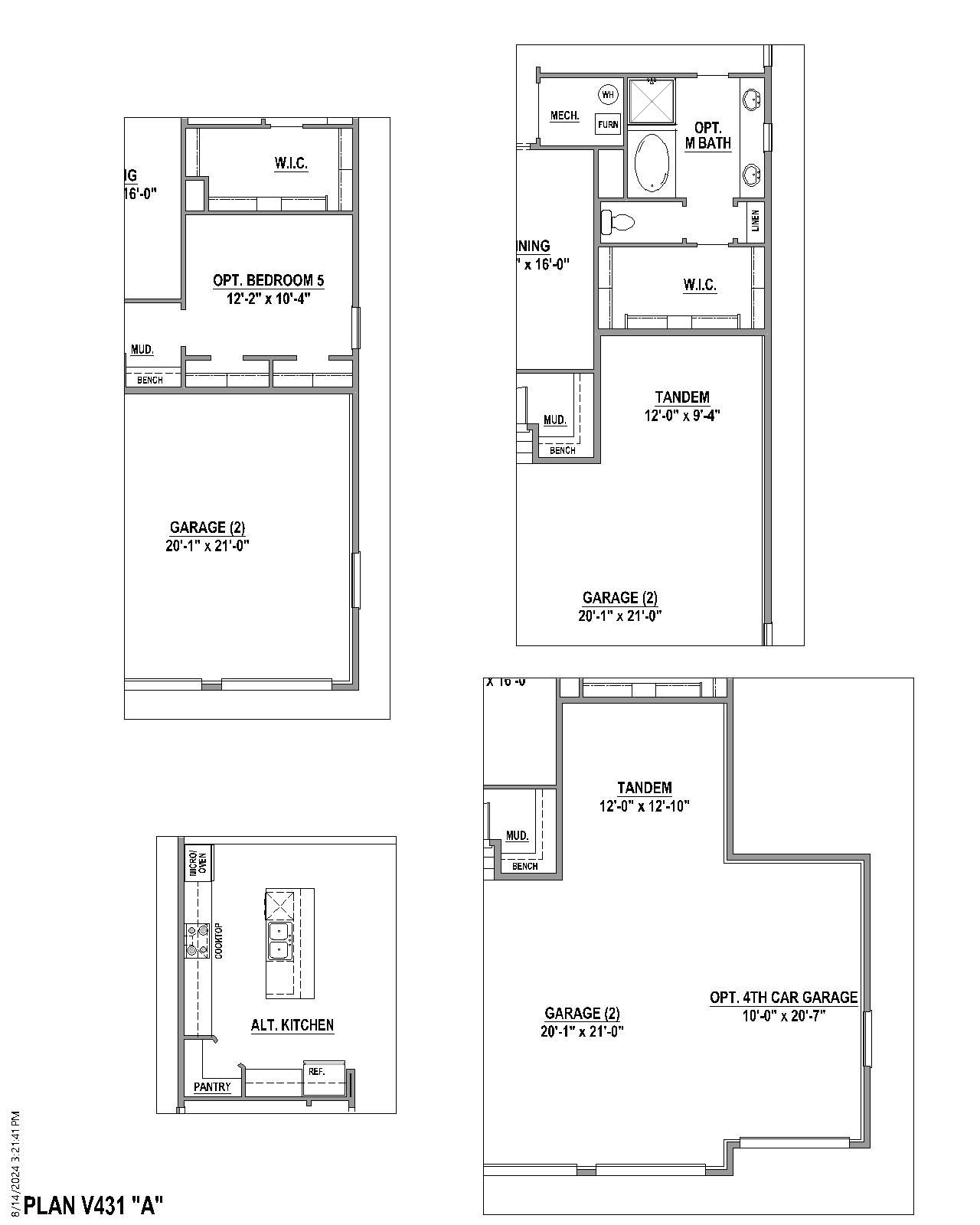 Plan V431 Options 1
