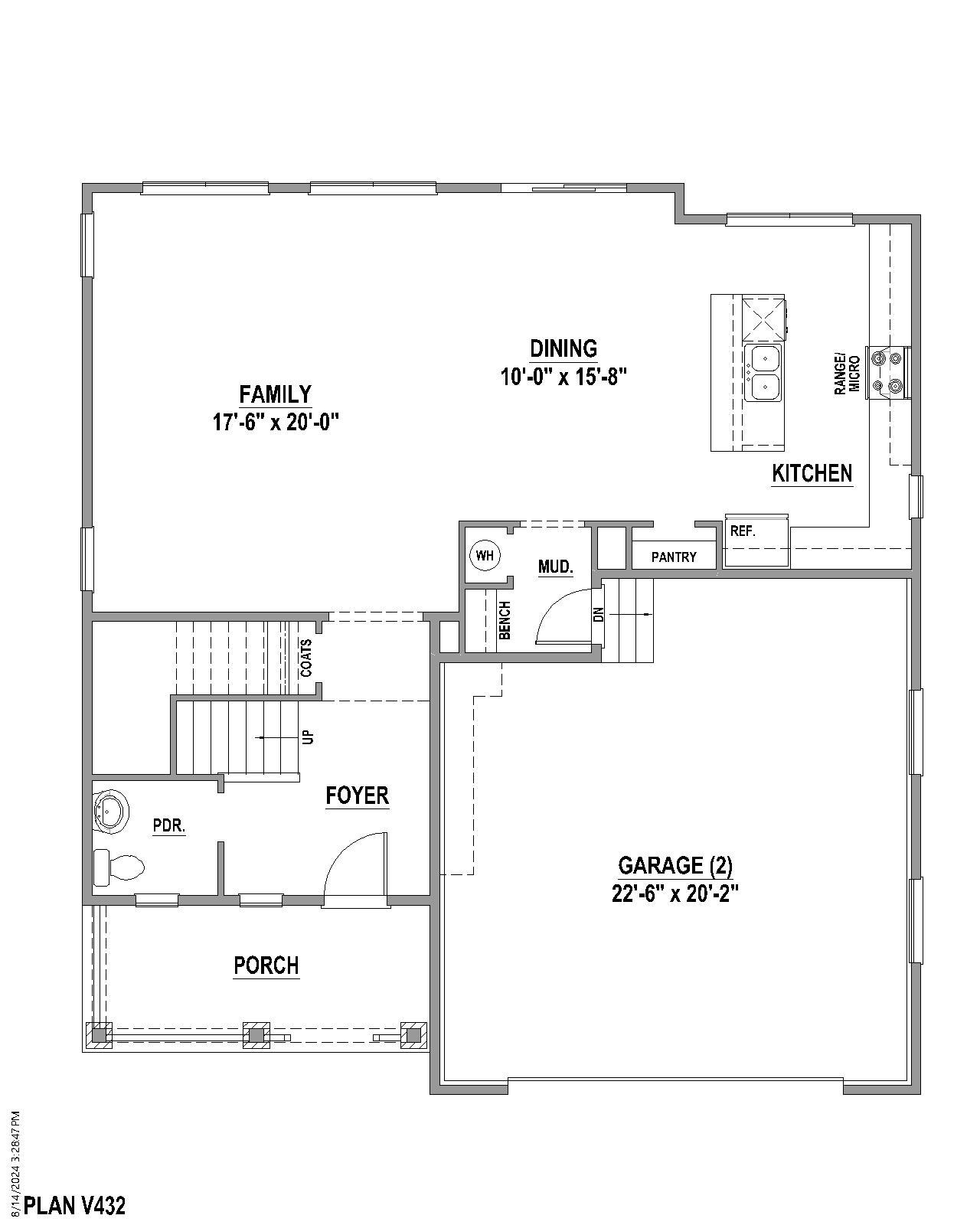 Plan V432 1st Floor