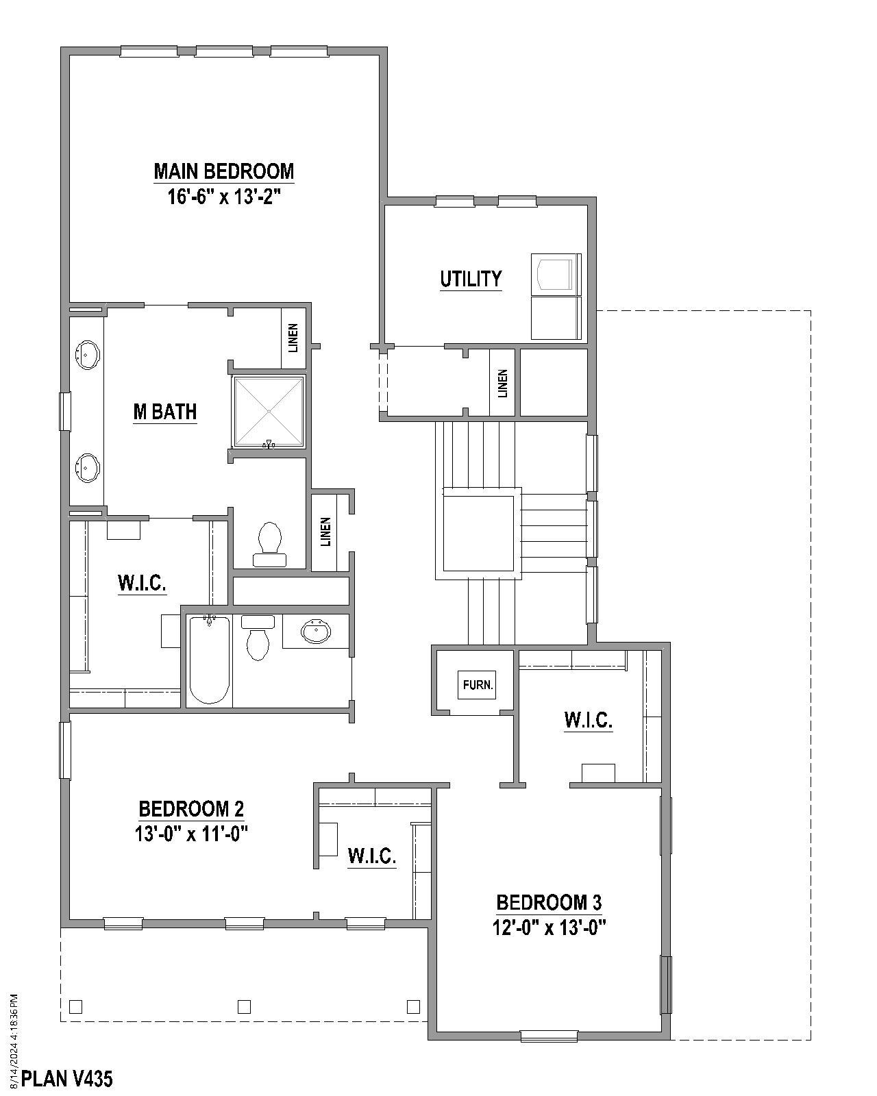 Plan V435 2nd Floor