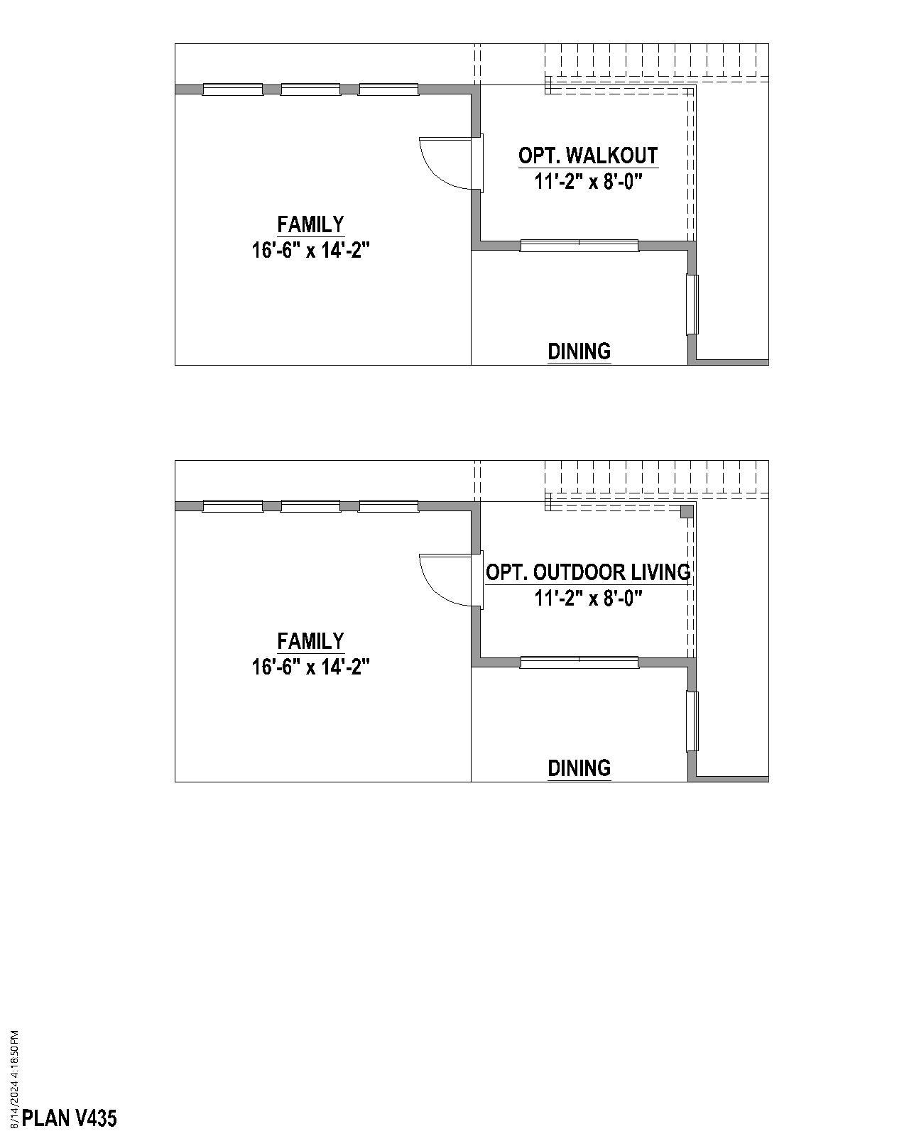 Plan V435 Options 4