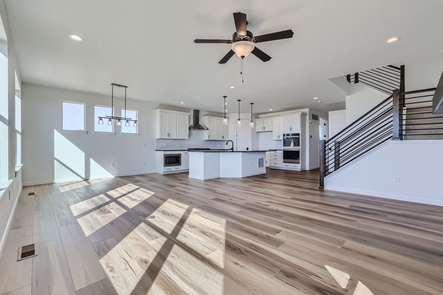 Plan C426 Kitchen/Living Area Representative Photo