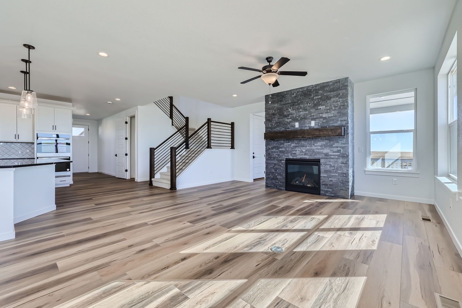 Plan C426 Kitchen/Living Area Representative Photo