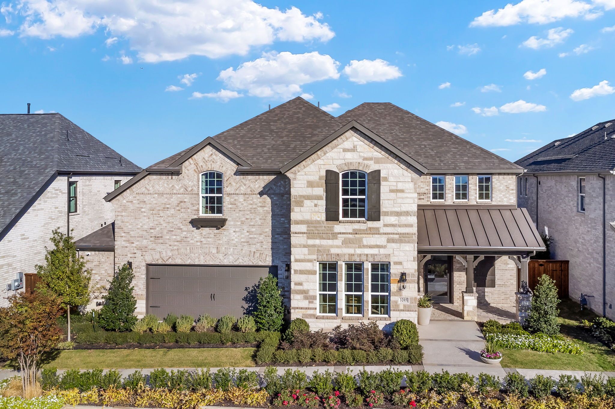 Plan 1687 North Sky 65s Front Elevation Photo by American Legend Homes