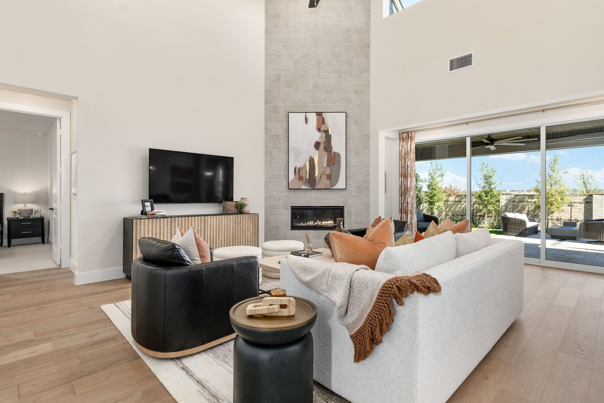 Plan 1687 North Sky 65s Living Area Photo by American Legend Homes