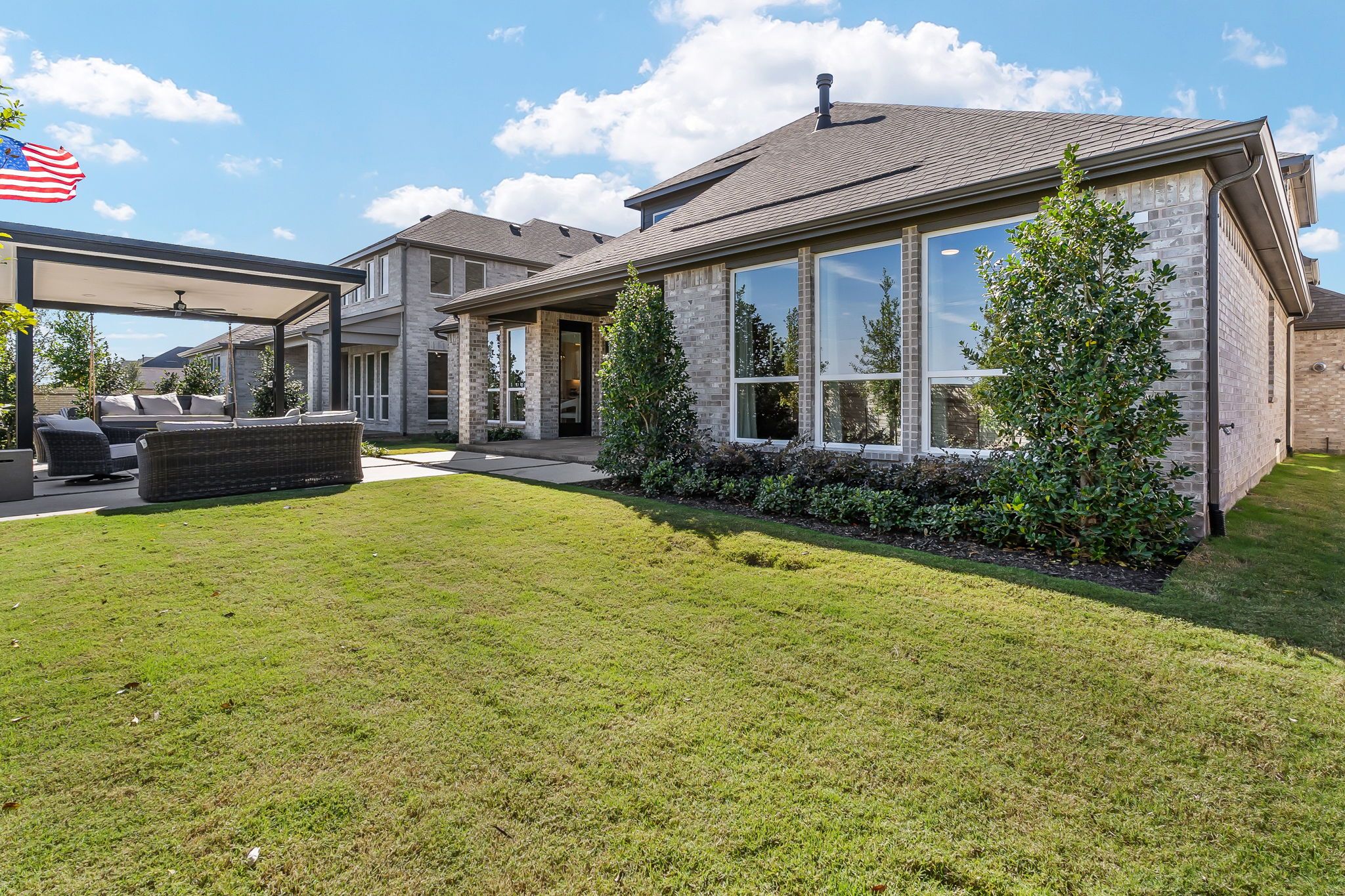 Plan 1687 North Sky 65s Outdoor Living Photo by American Legend Homes