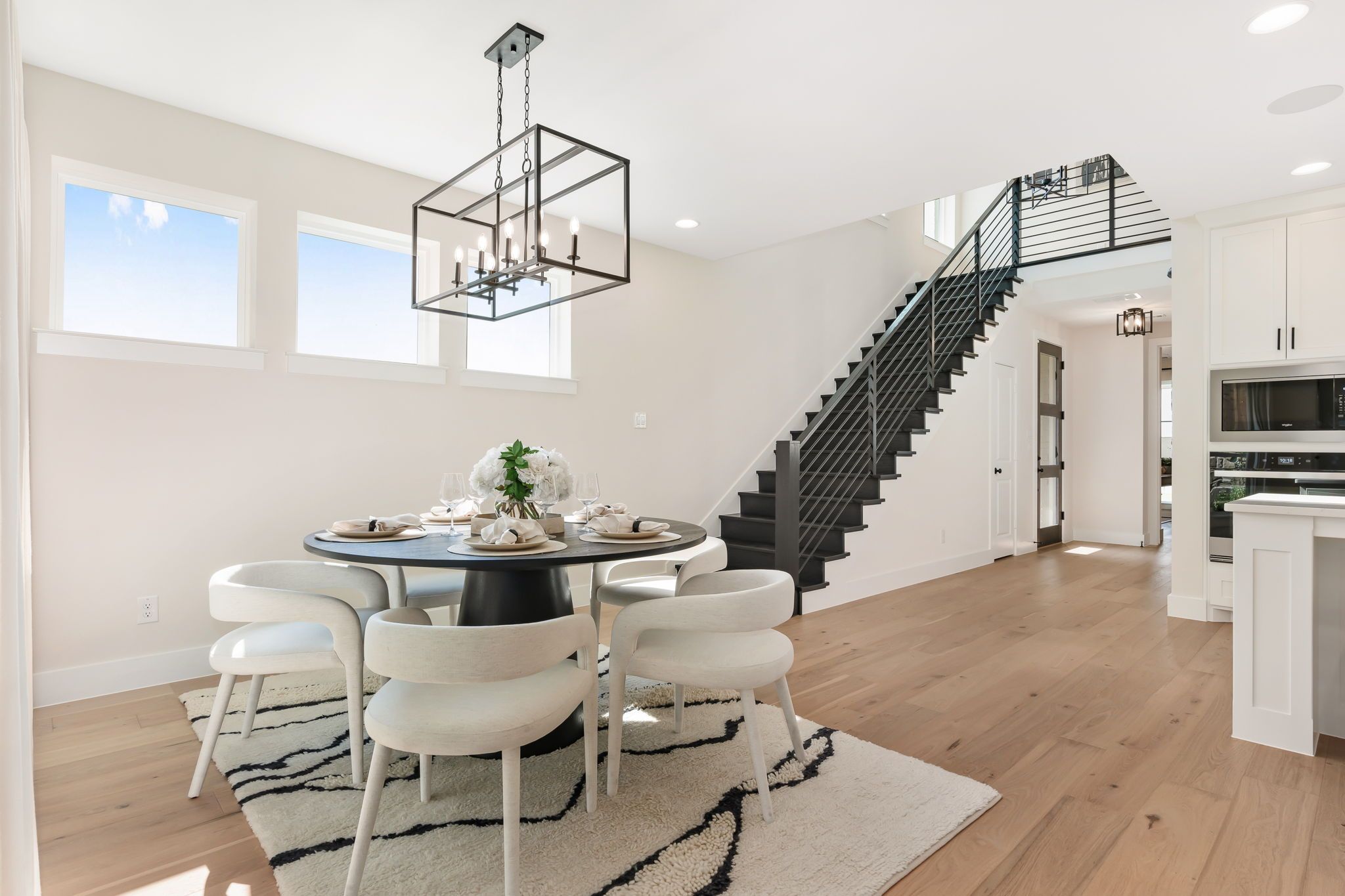 Castle Hills Northpointe Townhomes Dining by American Legend Homes