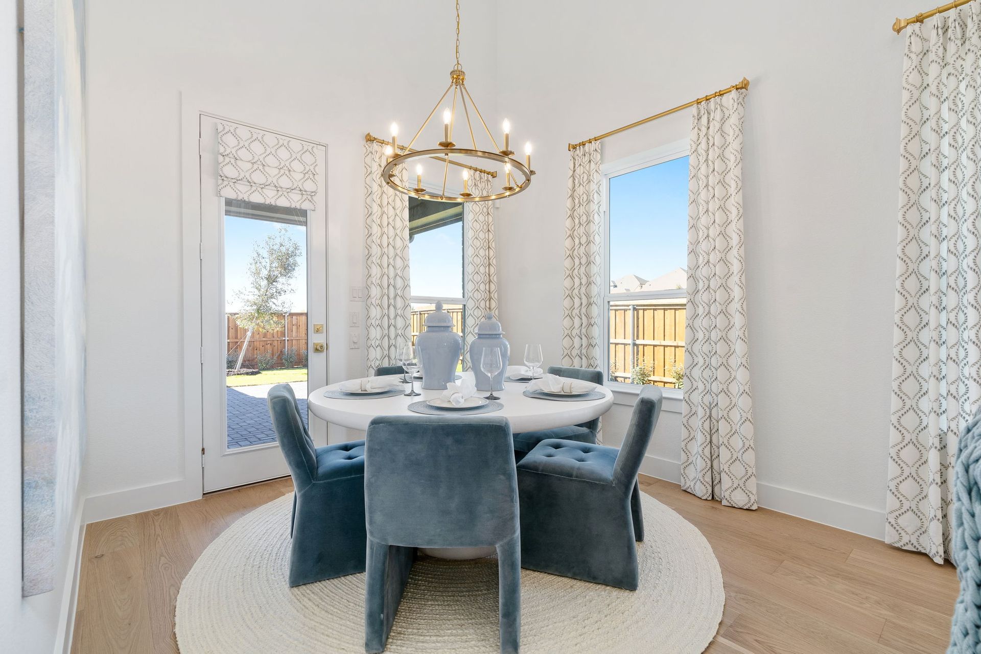 Plan 1456 Ventana American Legend Homes' Model Dining Area