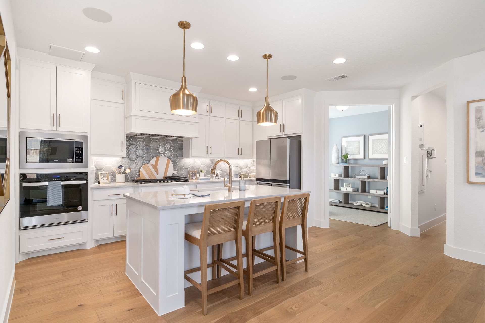 Plan 1456 Ventana American Legend Homes' Model Kitchen