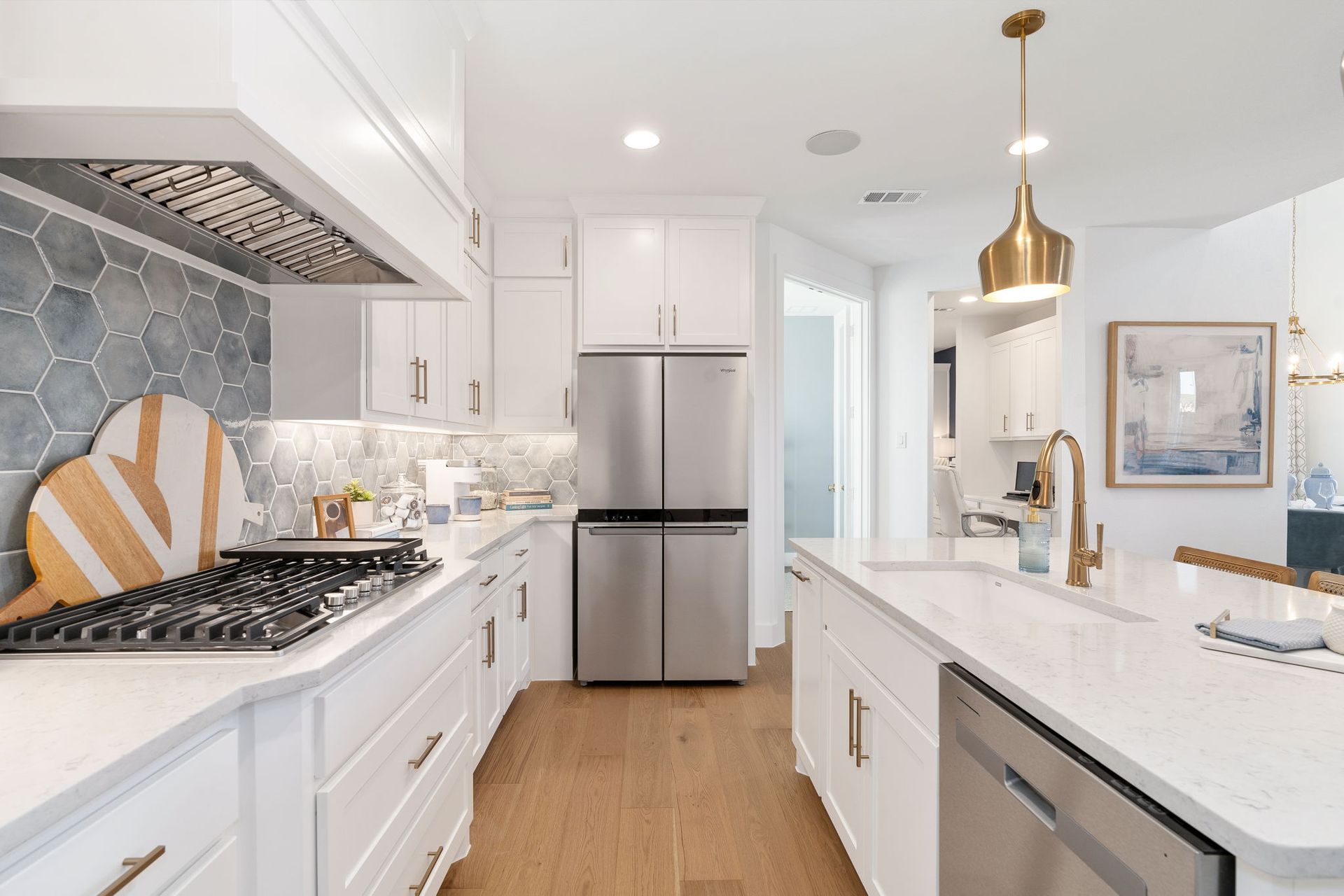 Plan 1456 Ventana American Legend Homes' Model Kitchen