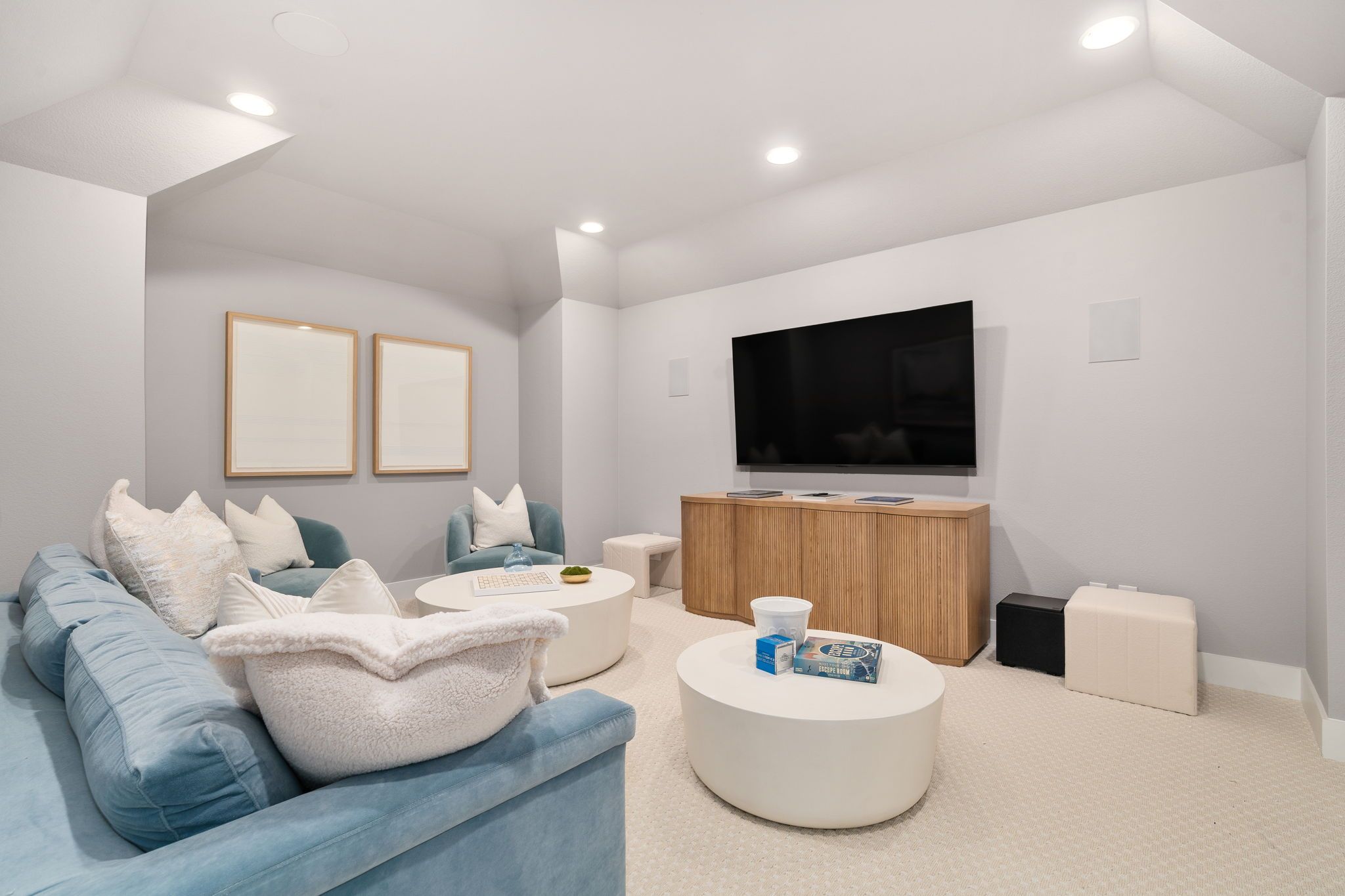 Plan 1456 Ventana American Legend Homes' Model Media Room