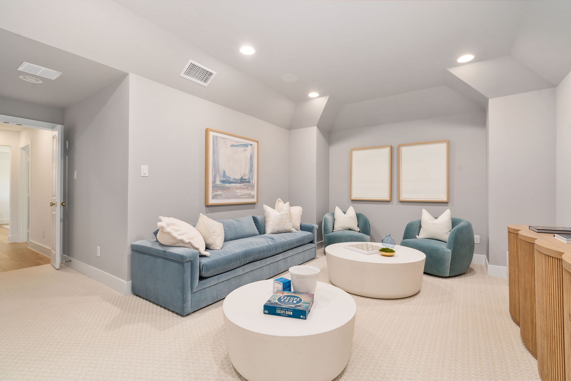 Plan 1456 Ventana American Legend Homes' Model Media Room