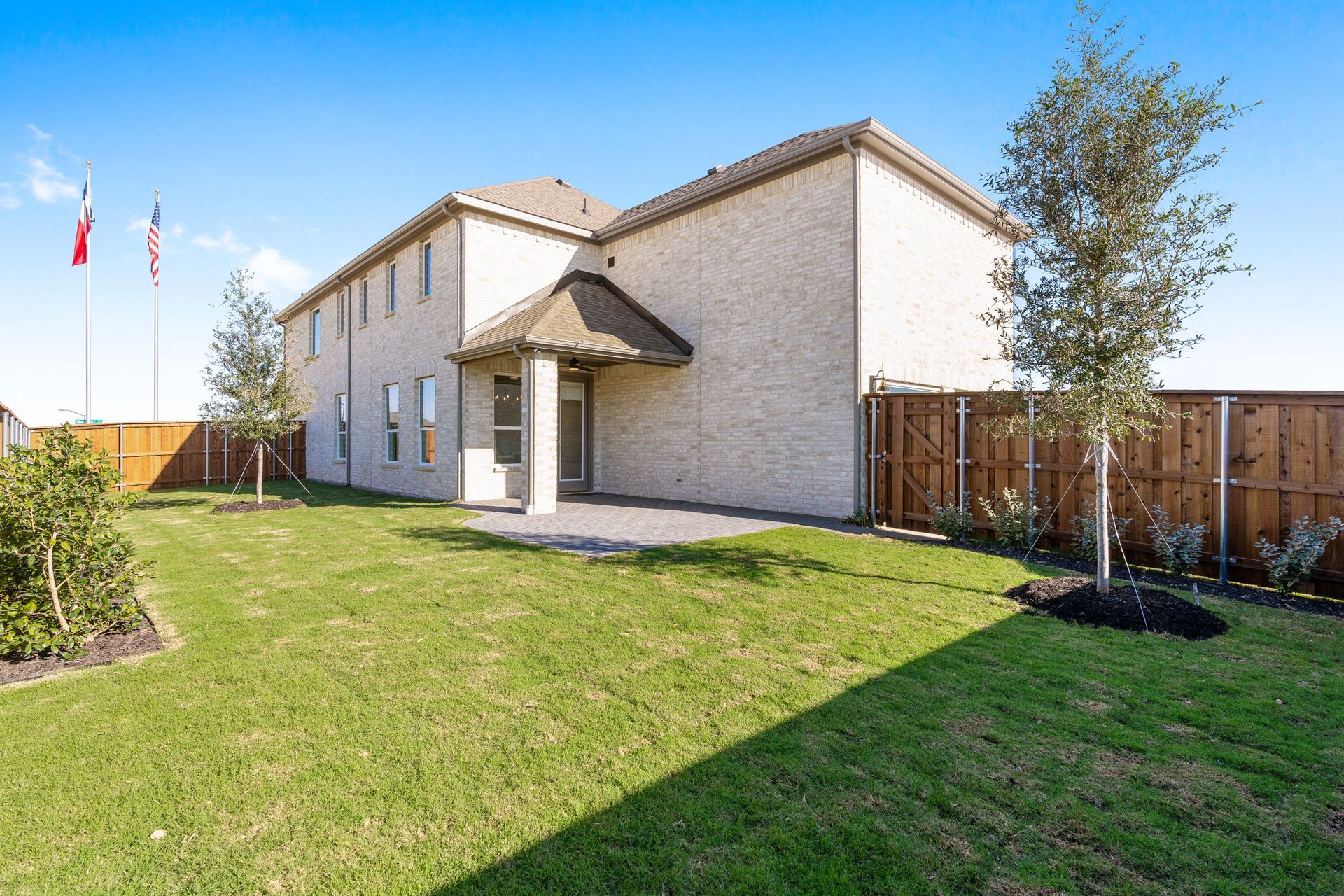 Plan 1456 Ventana American Legend Homes' Model Rear Elevation