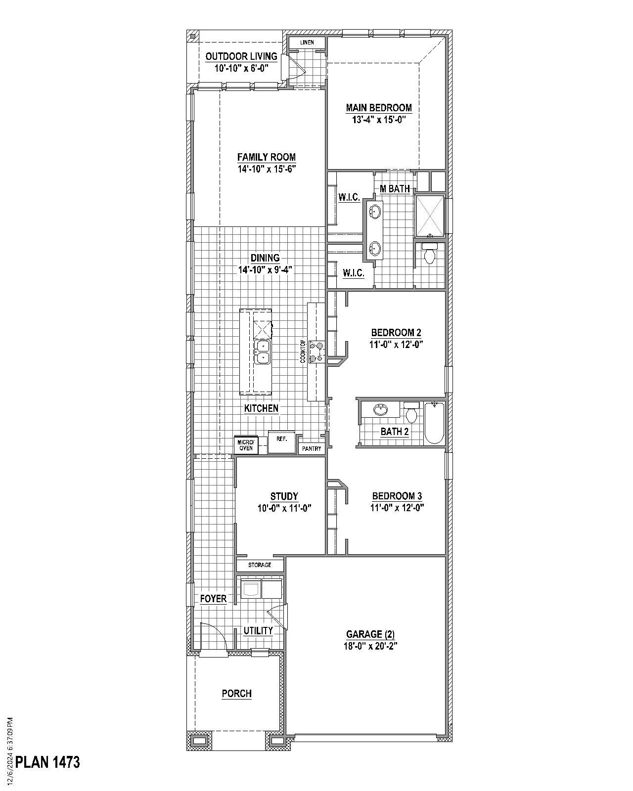 Plan 1473 1st Floor