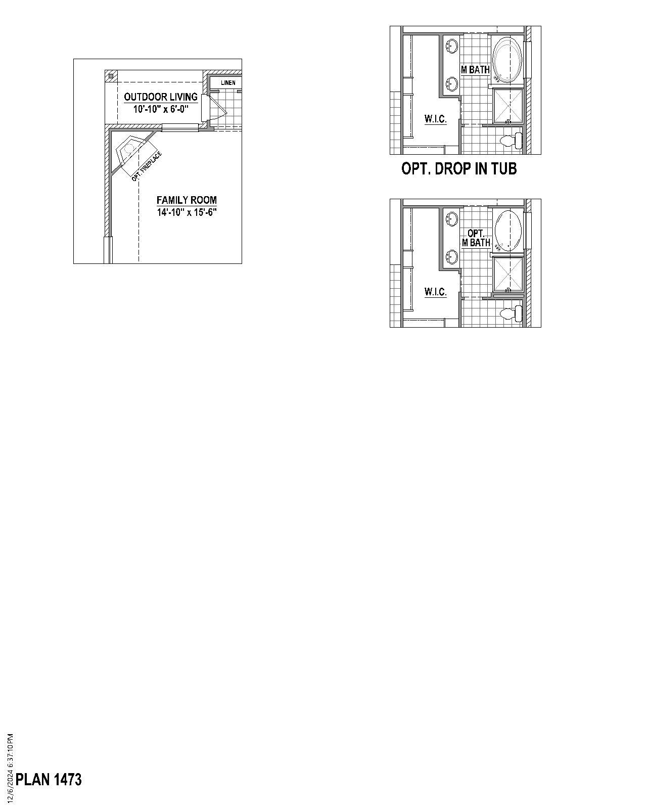 Floor Plan:Plan 1473 Options