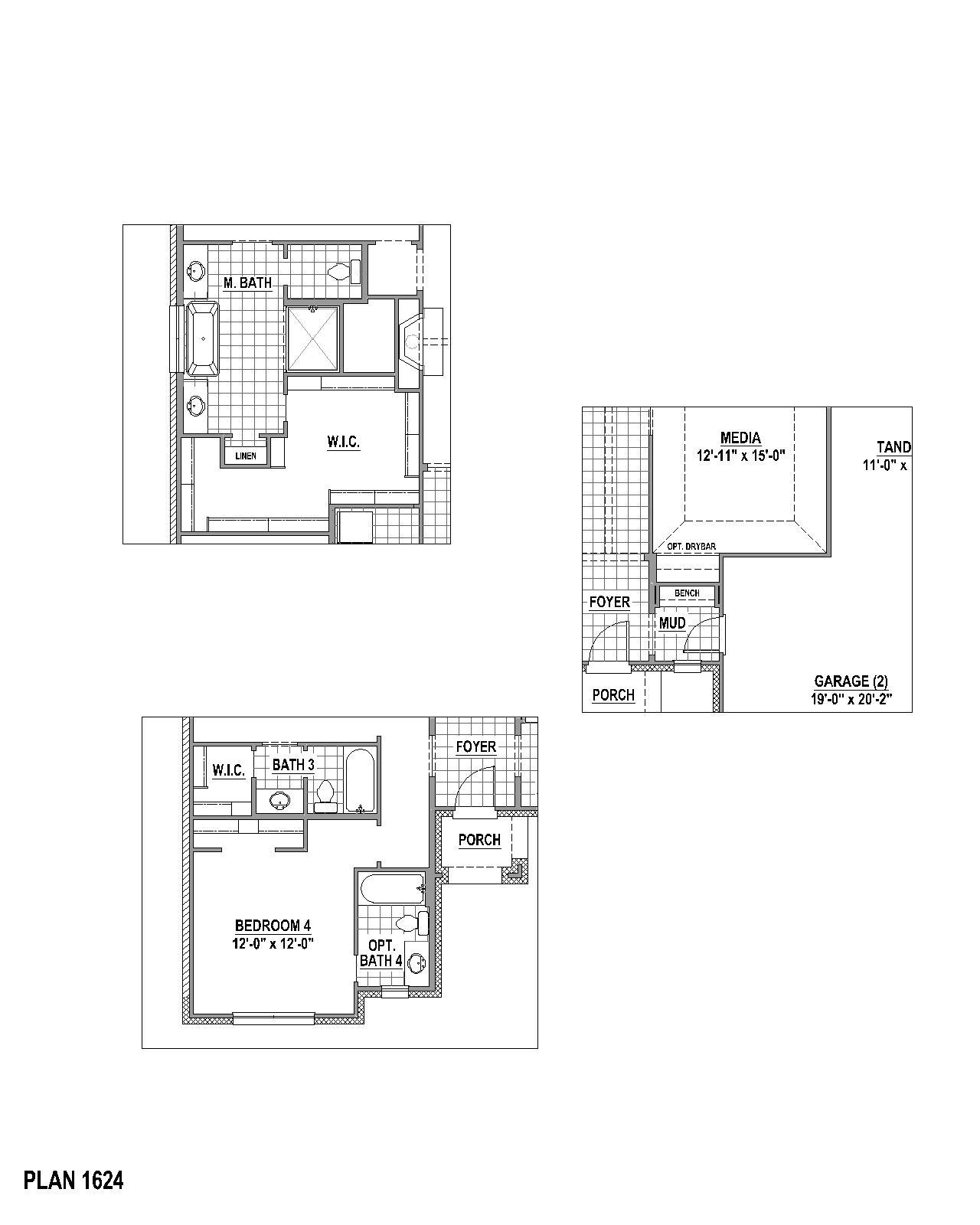 Plan 1624 Options