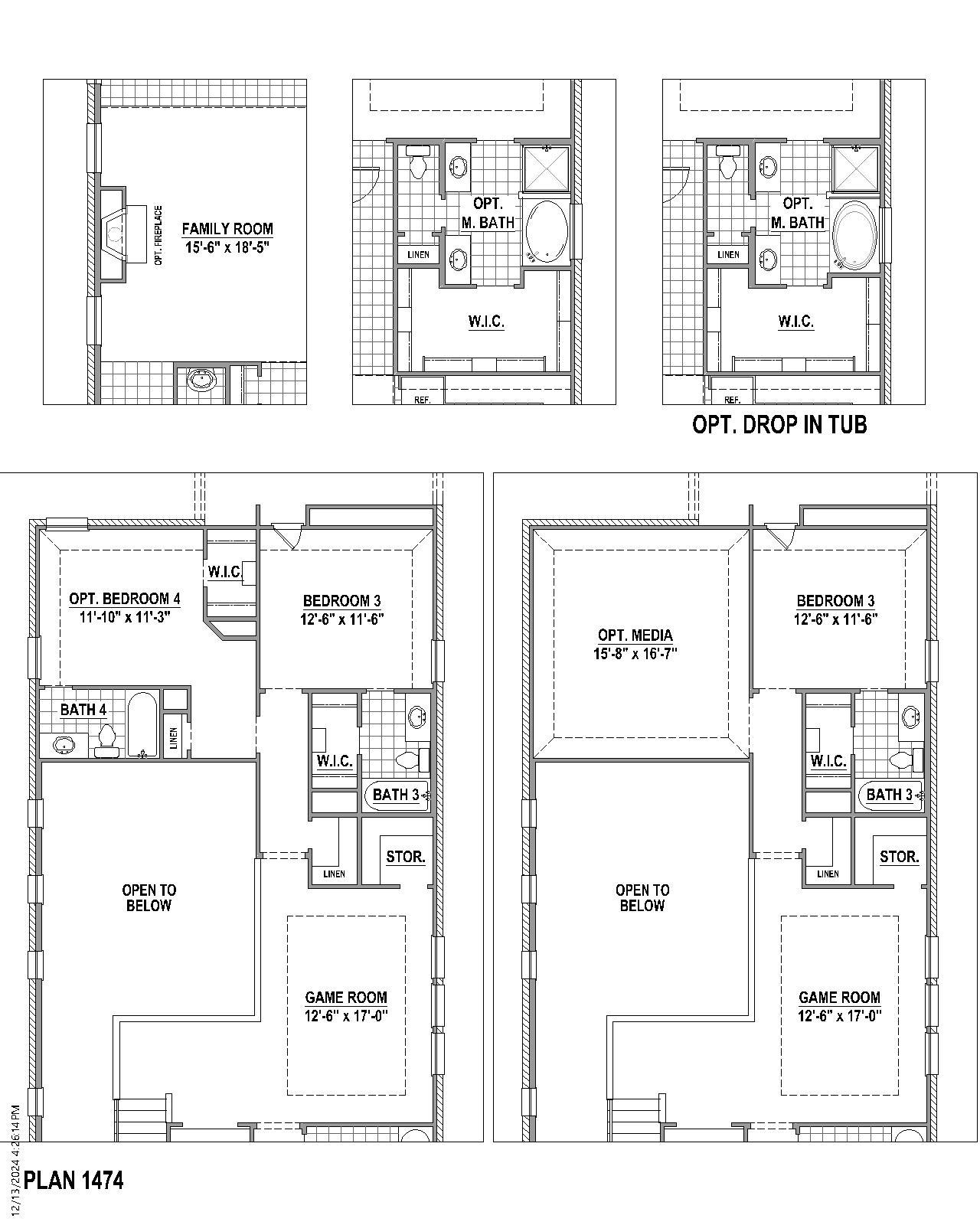 Plan 1474 Options
