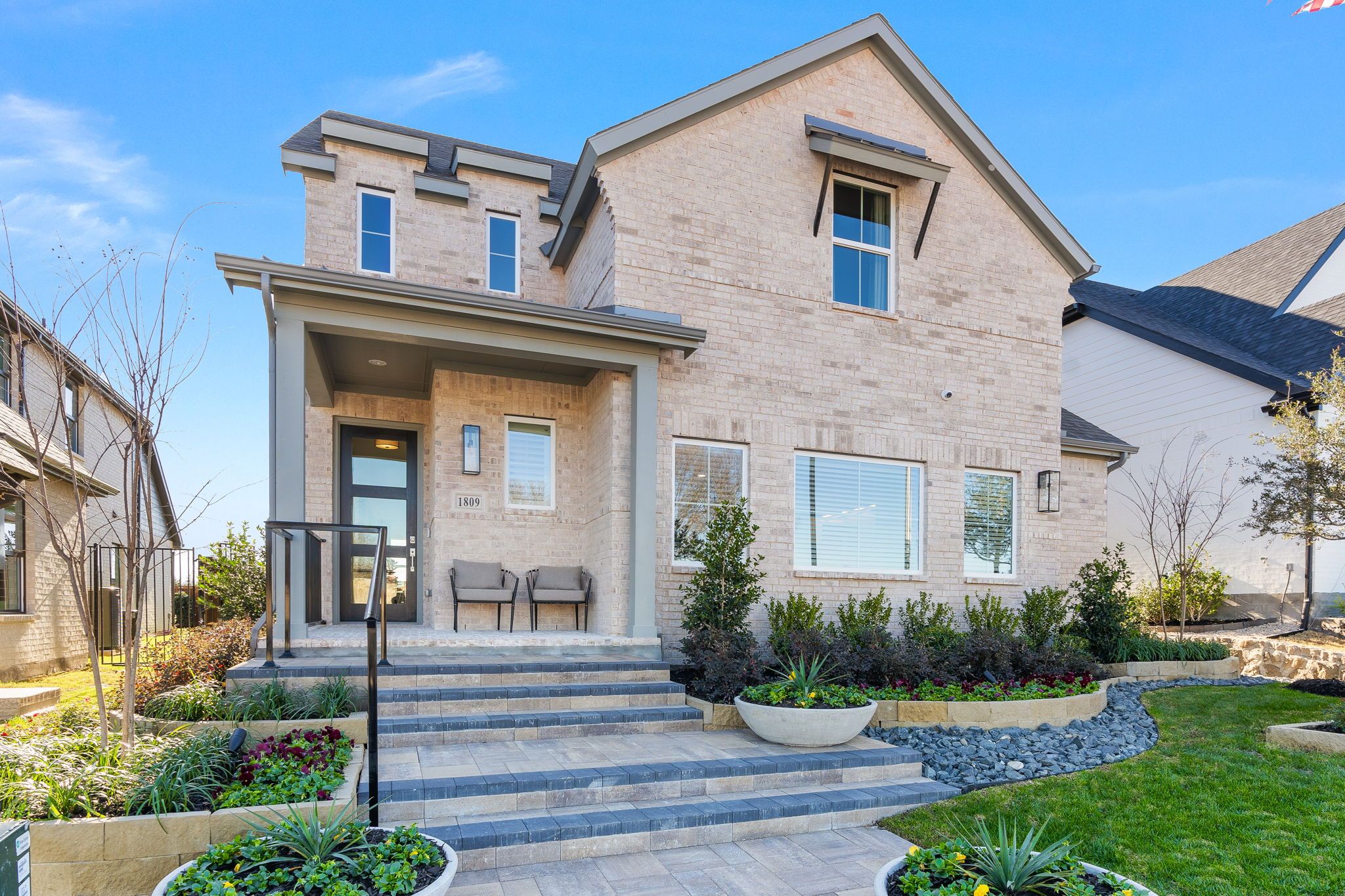 Hillstead Model Plan 1475 Front Elevation