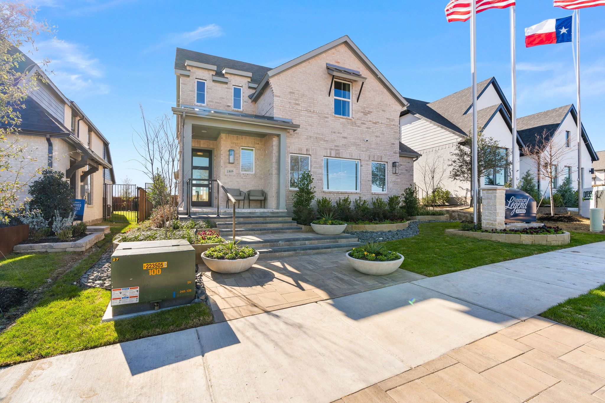 Hillstead Model Plan 1475 Front Elevation