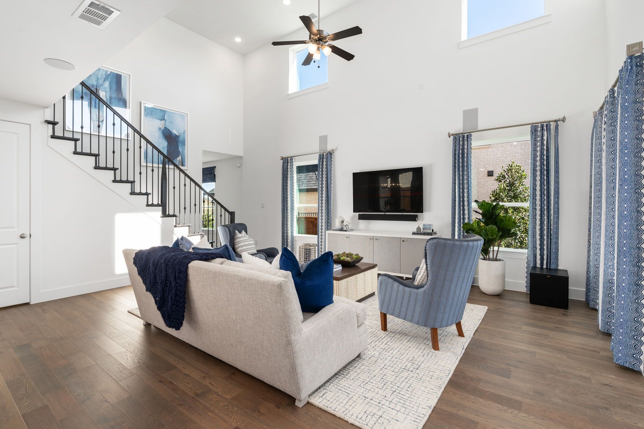 Hillstead Model Plan 1475 Living Area